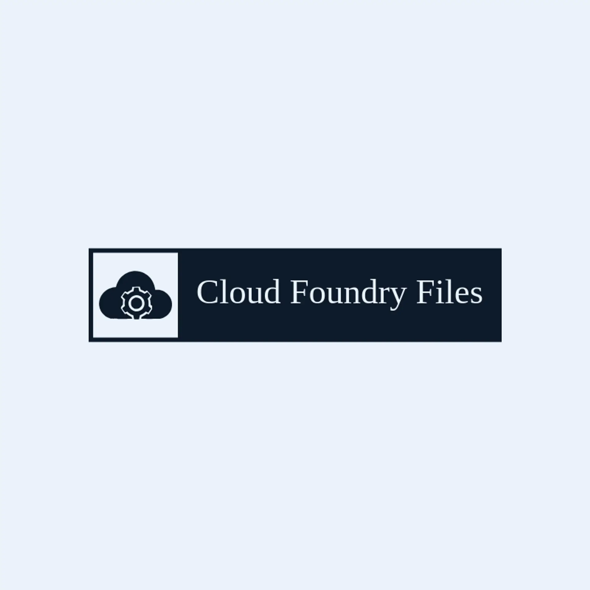 Cloud Foundry Files logo for cloud storage