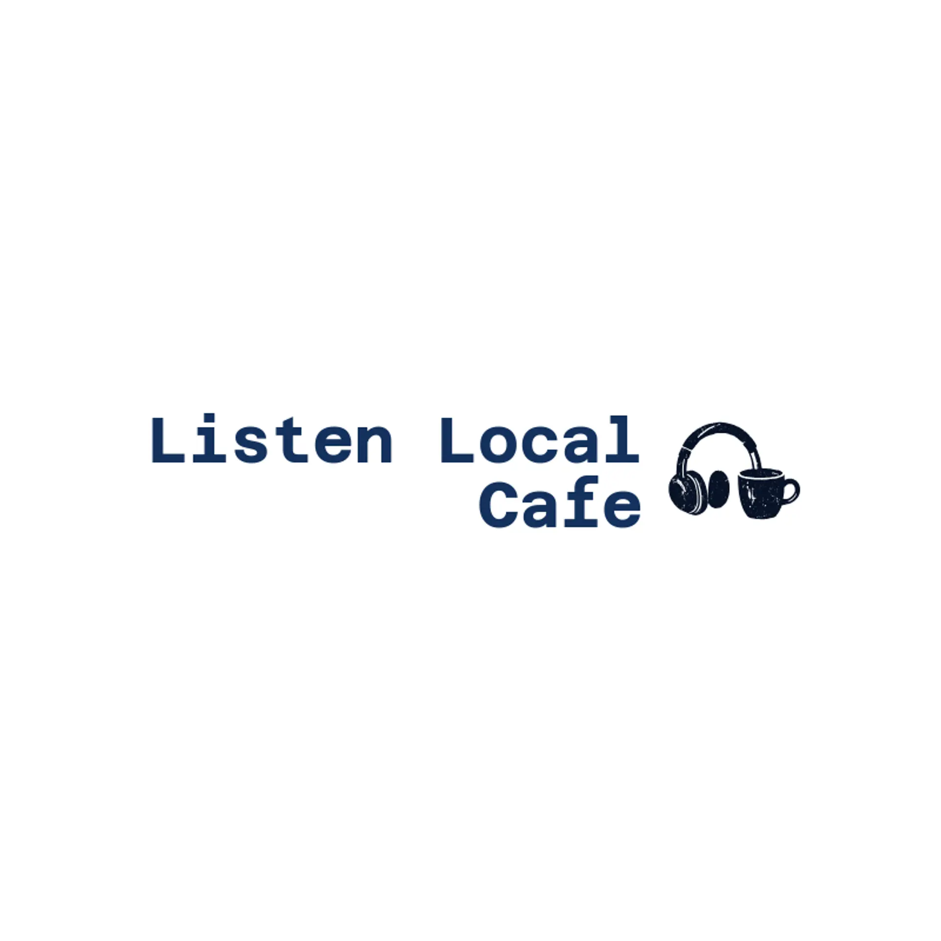 Listen Local Cafe logo for cyber cafe