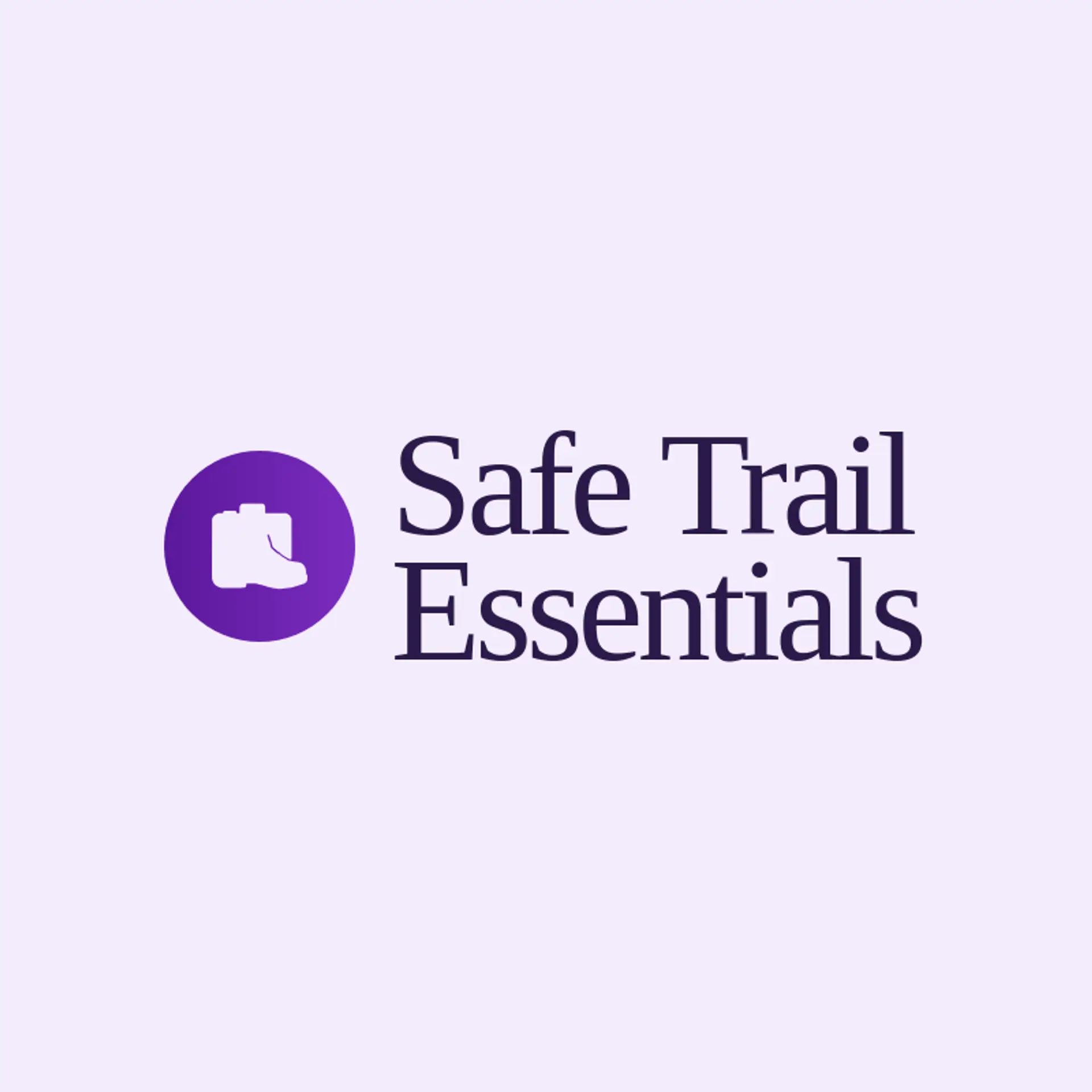 Safe Trail Essentials logo for first aid kit