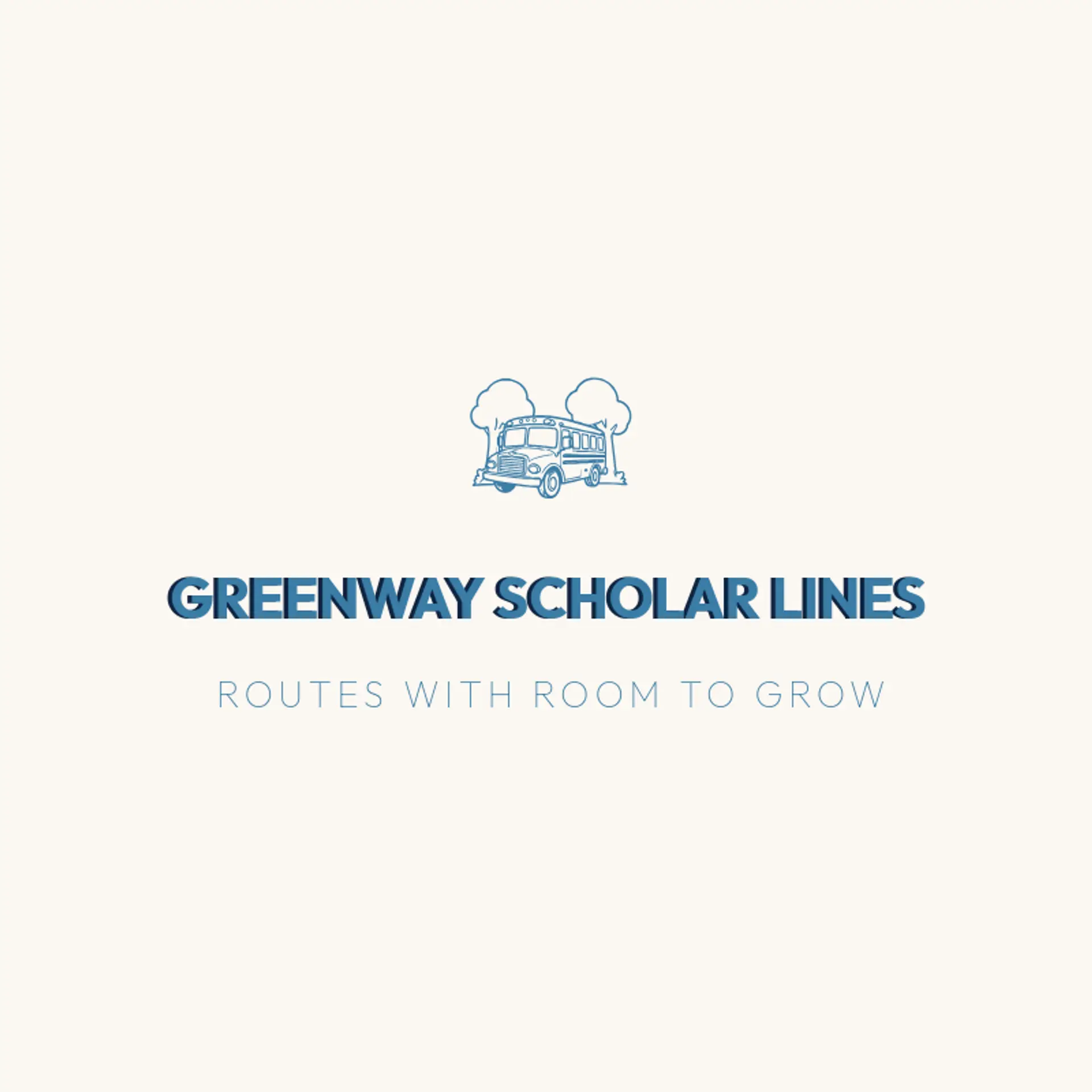 Greenway Scholar Lines logo for school bus