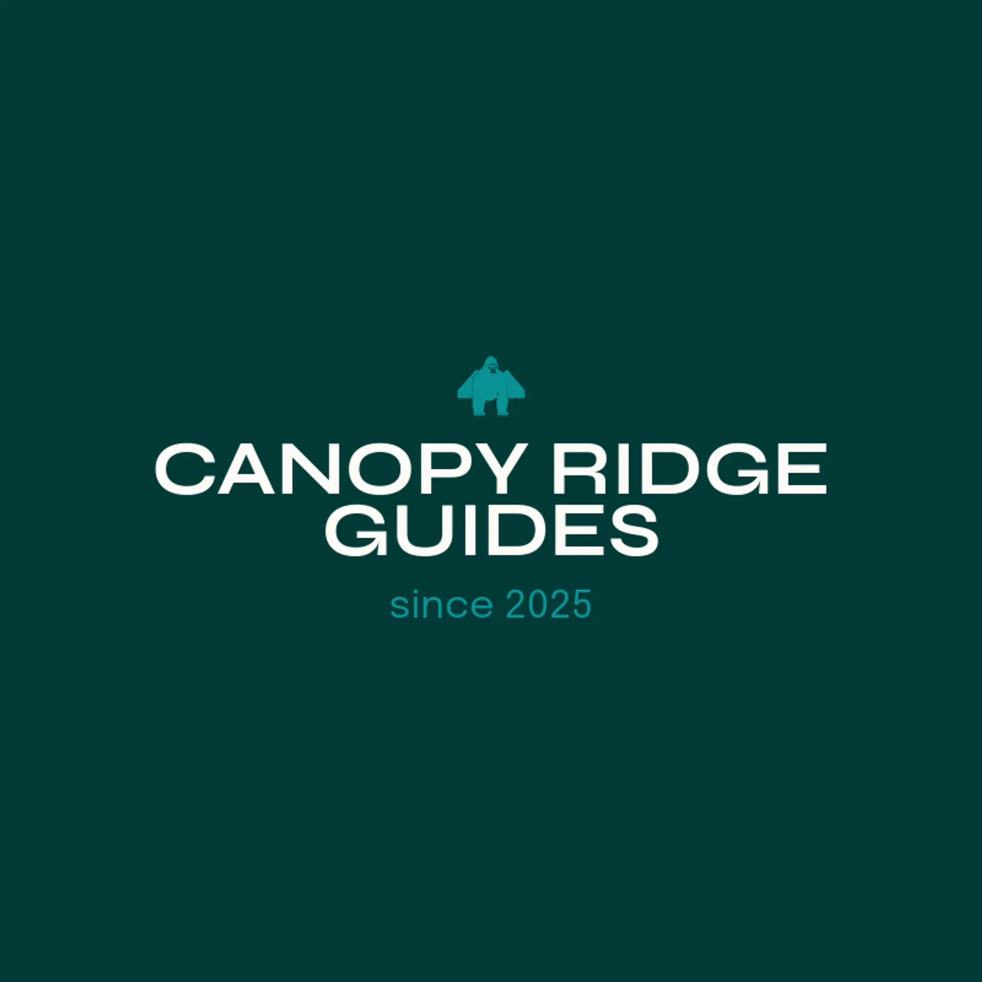 Canopy Ridge Guides logo for gorilla