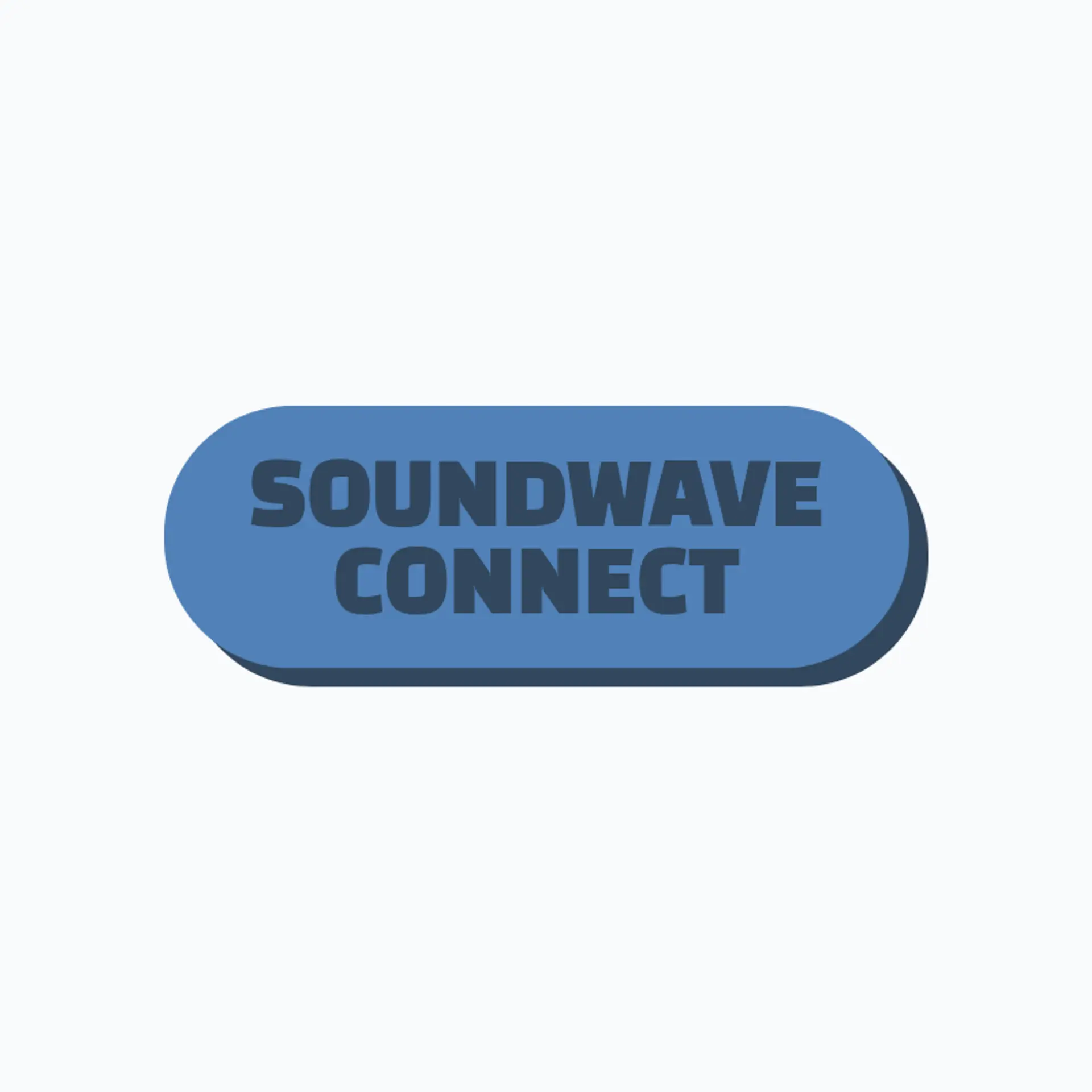 SoundWave Connect logo for music app