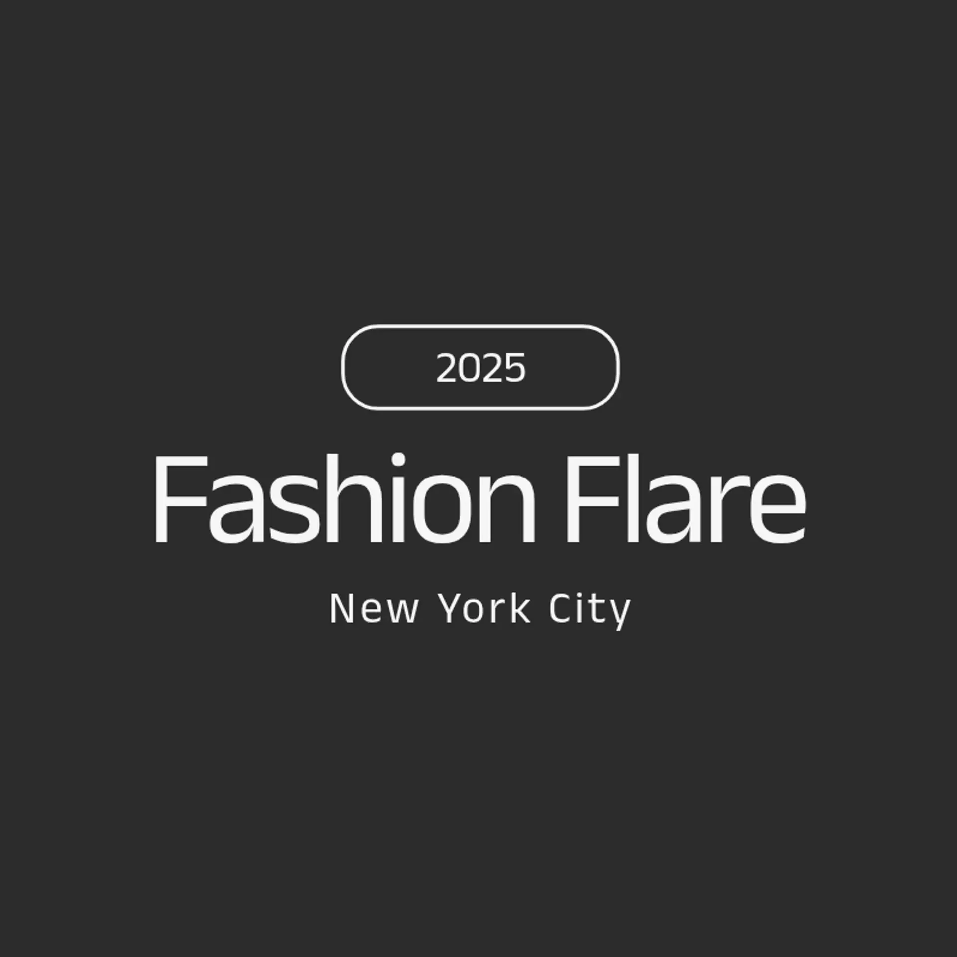 Fashion Flare logo for fashion blog