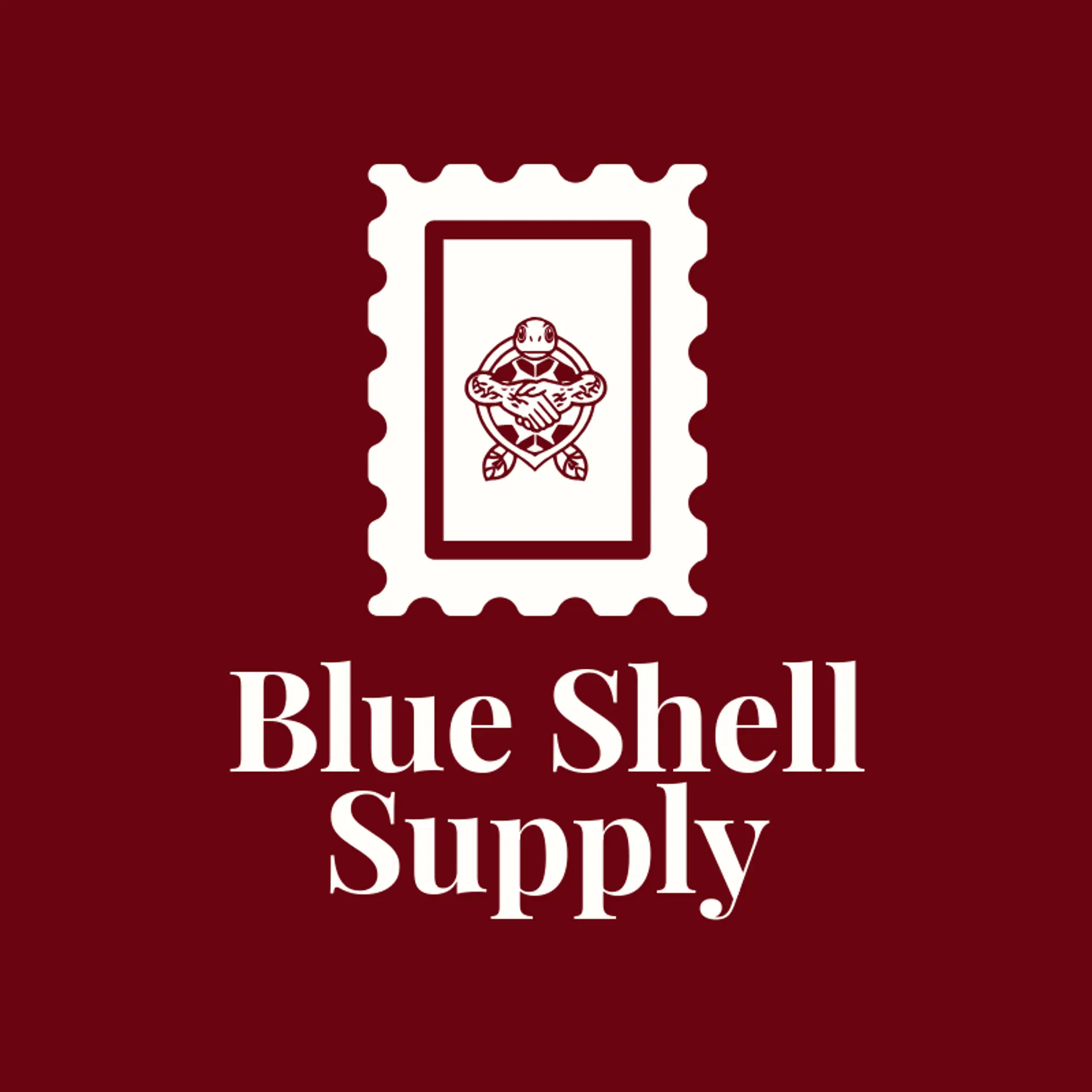 Blue Shell Supply logo for turtle