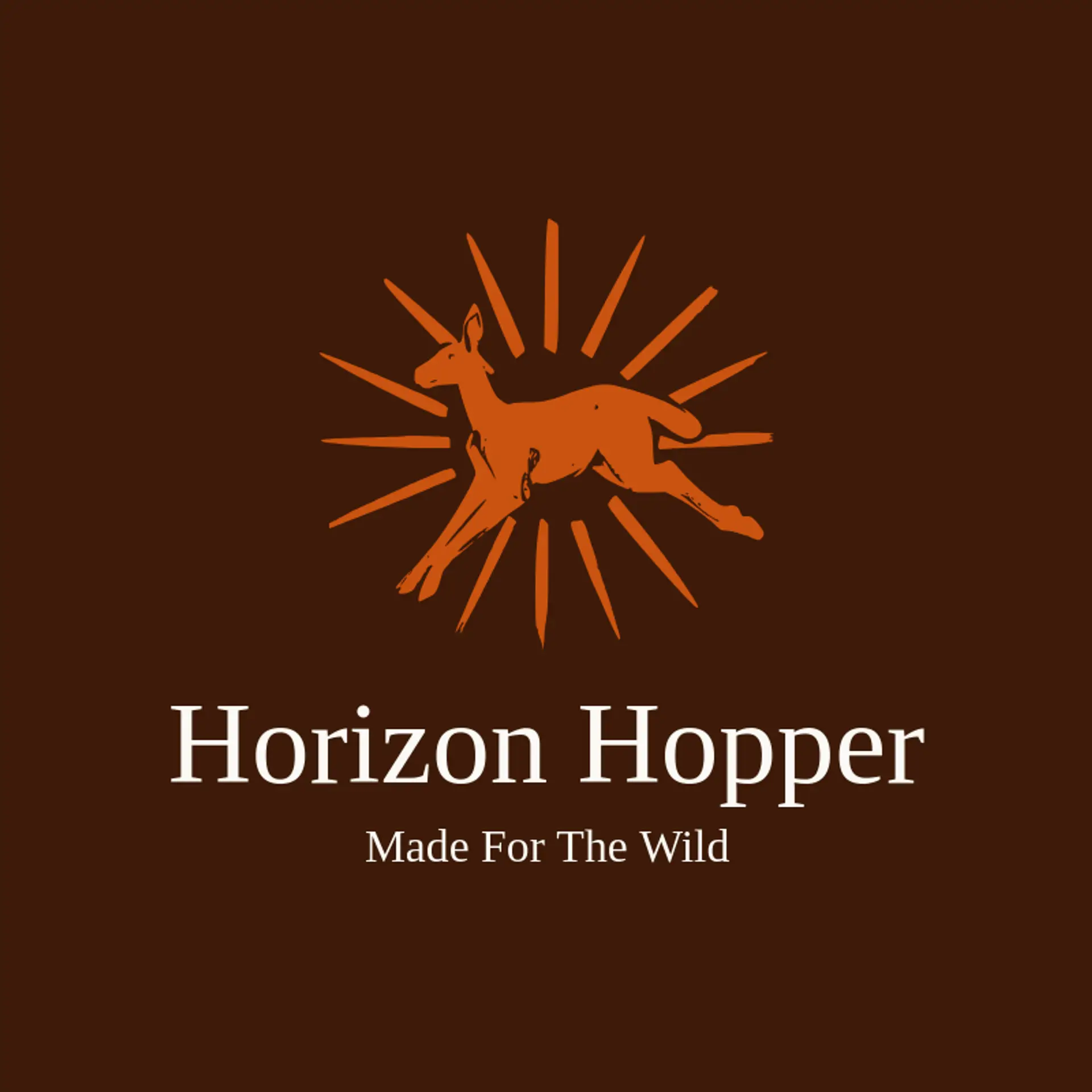 Horizon Hopper logo for kangaroo