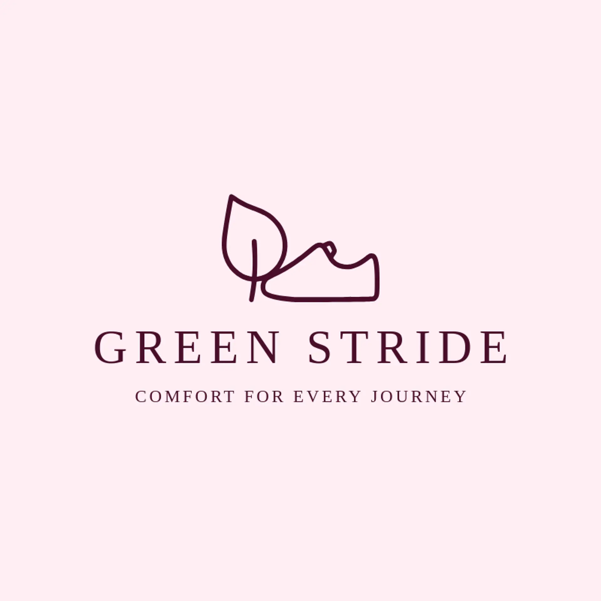 Green Stride logo for shoe