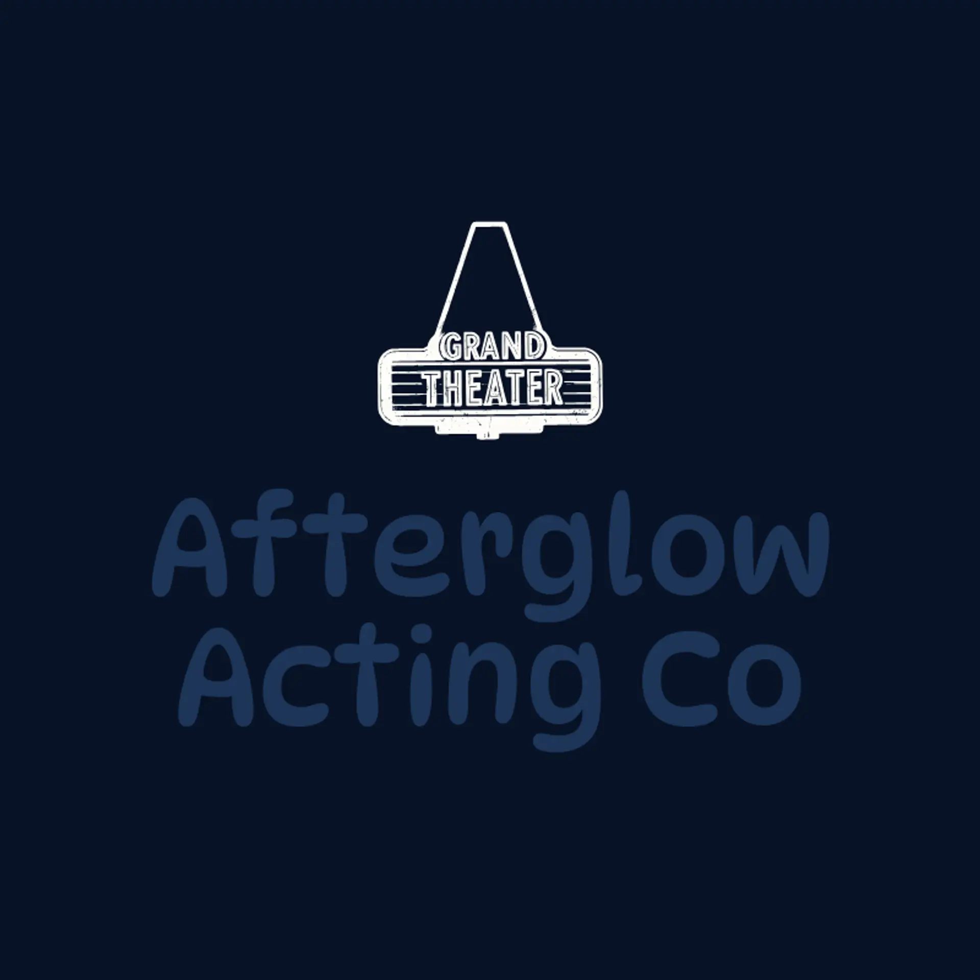 Afterglow Acting Co logo for theater