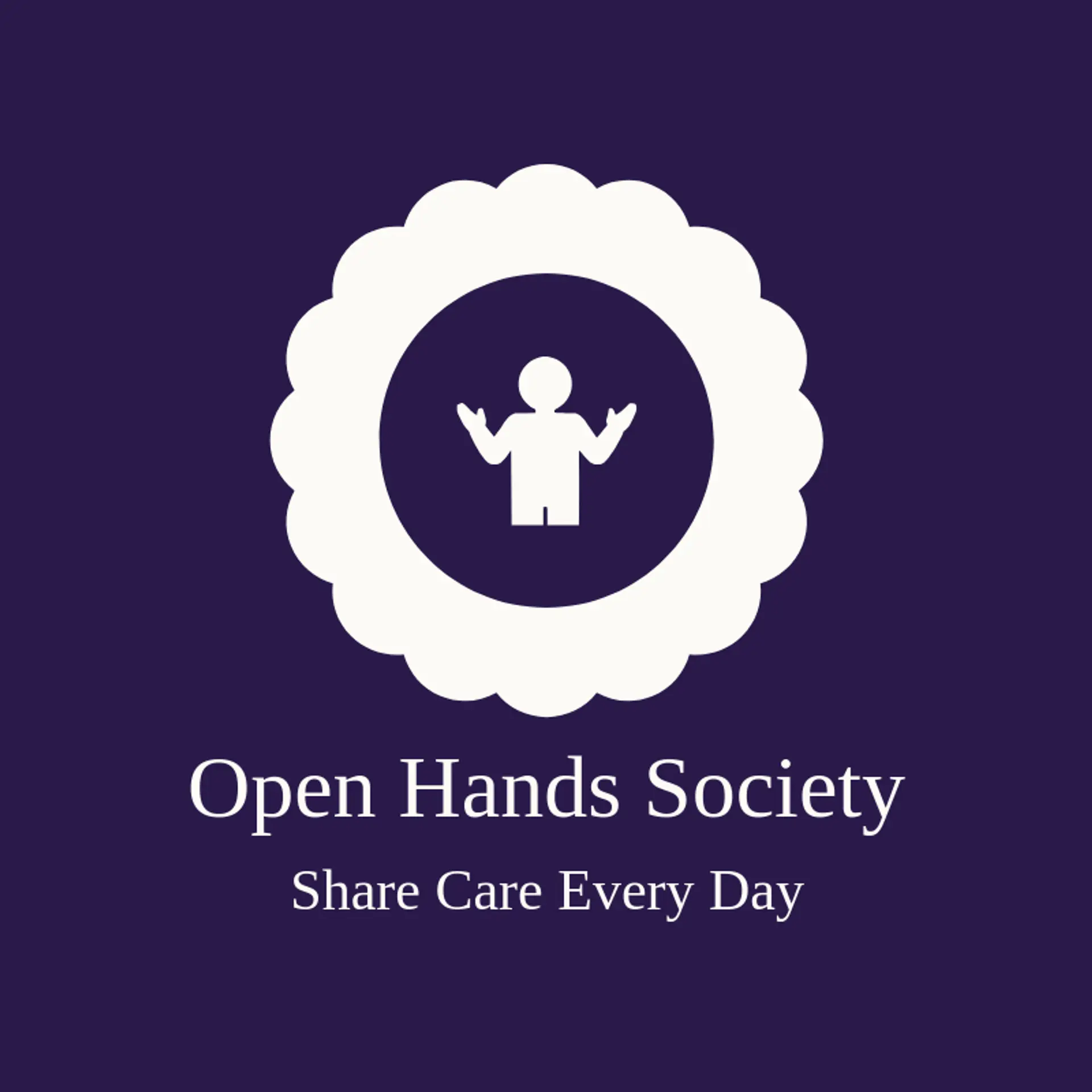 Open Hands Society logo for humanity