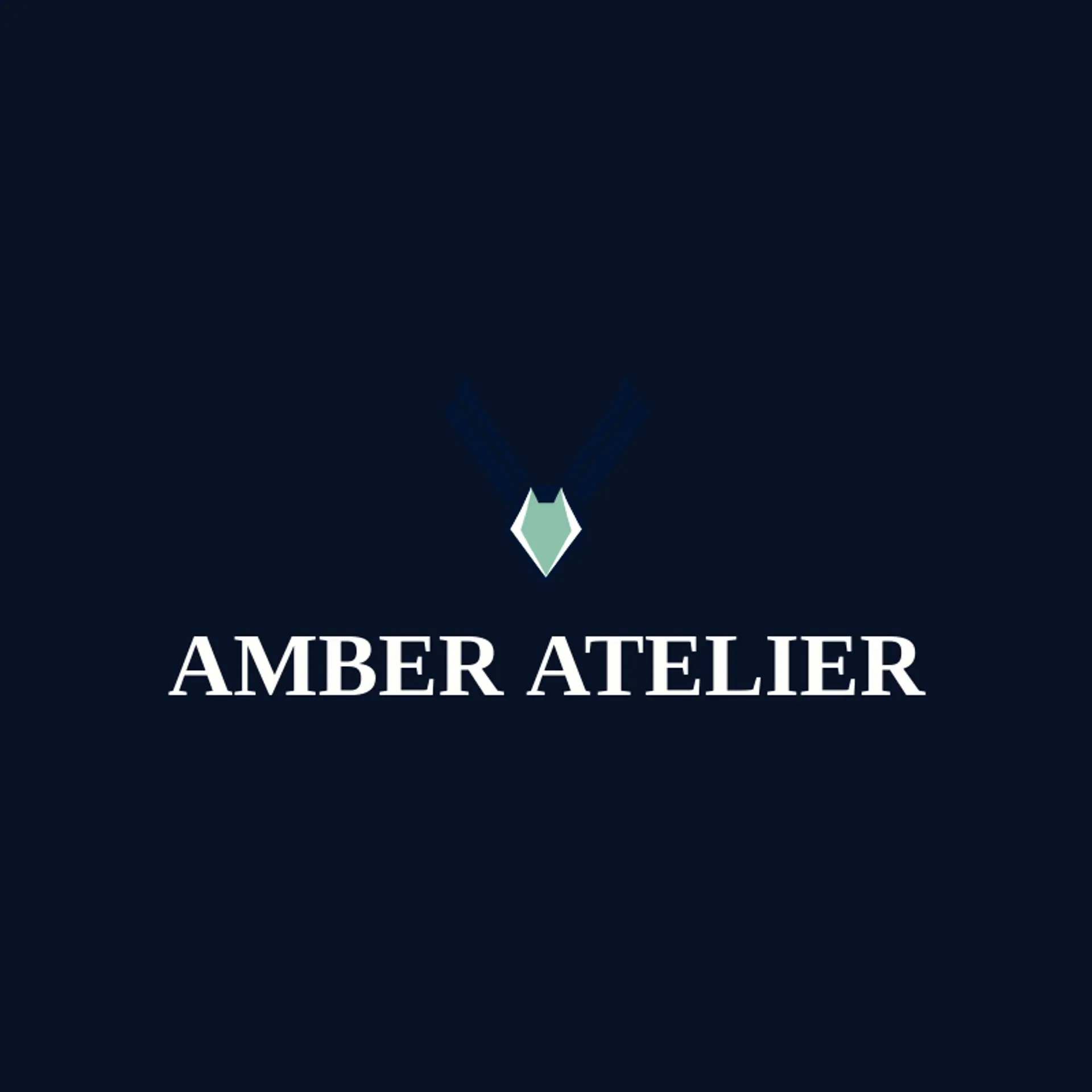 Amber Atelier logo for necklace