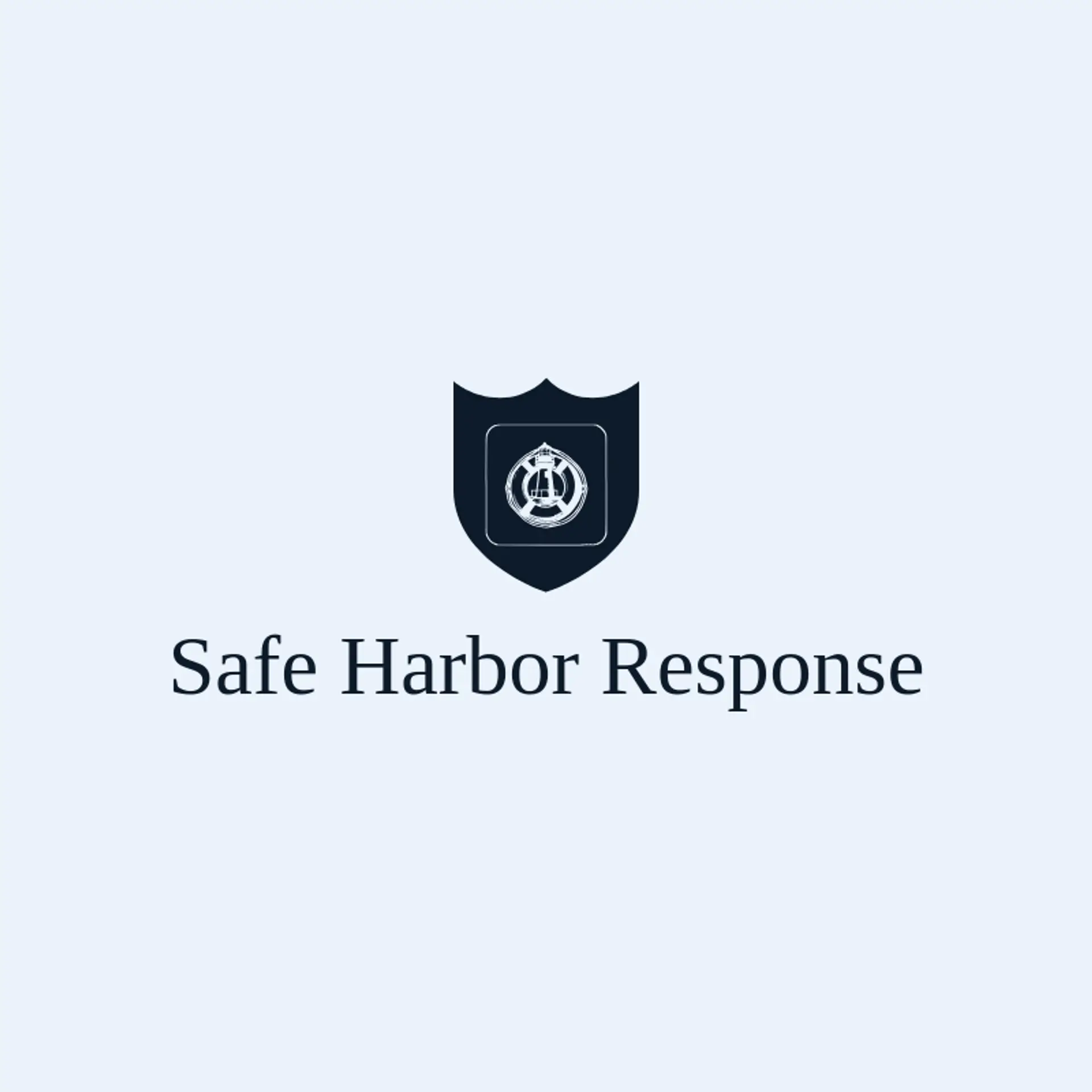 Safe Harbor Response logo for rescue