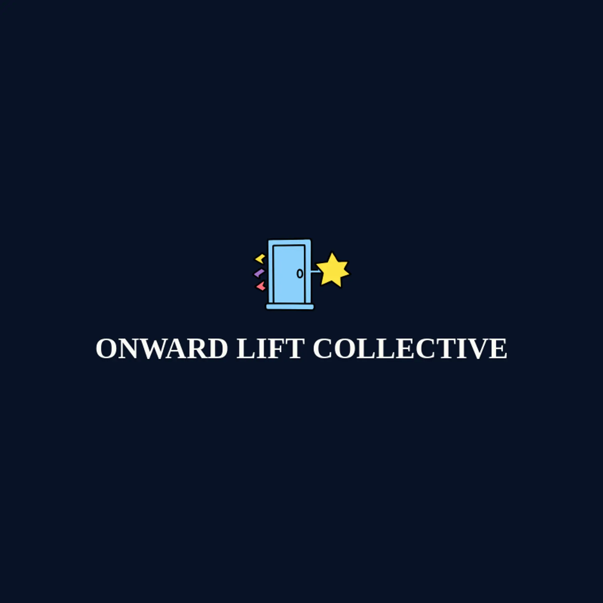 Onward Lift Collective logo for elevator