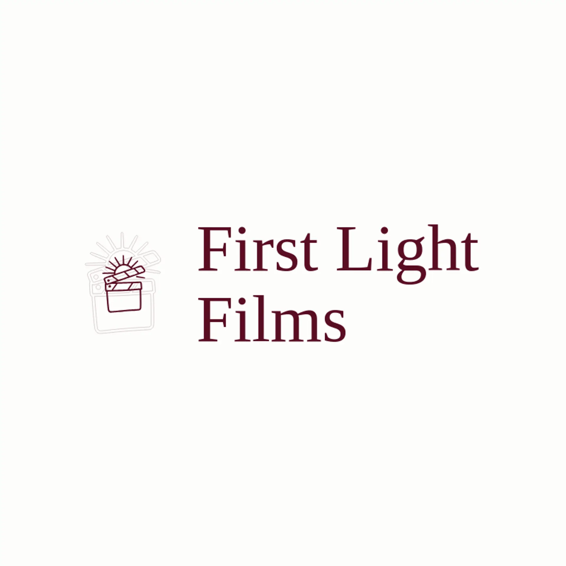 First Light Films logo for film