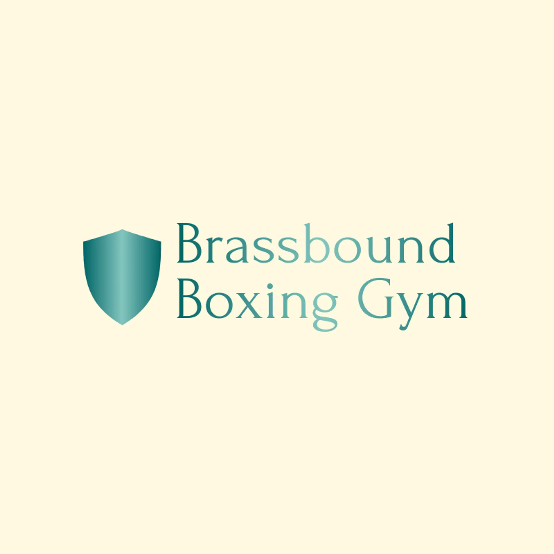 Brassbound Boxing Gym logo for shield