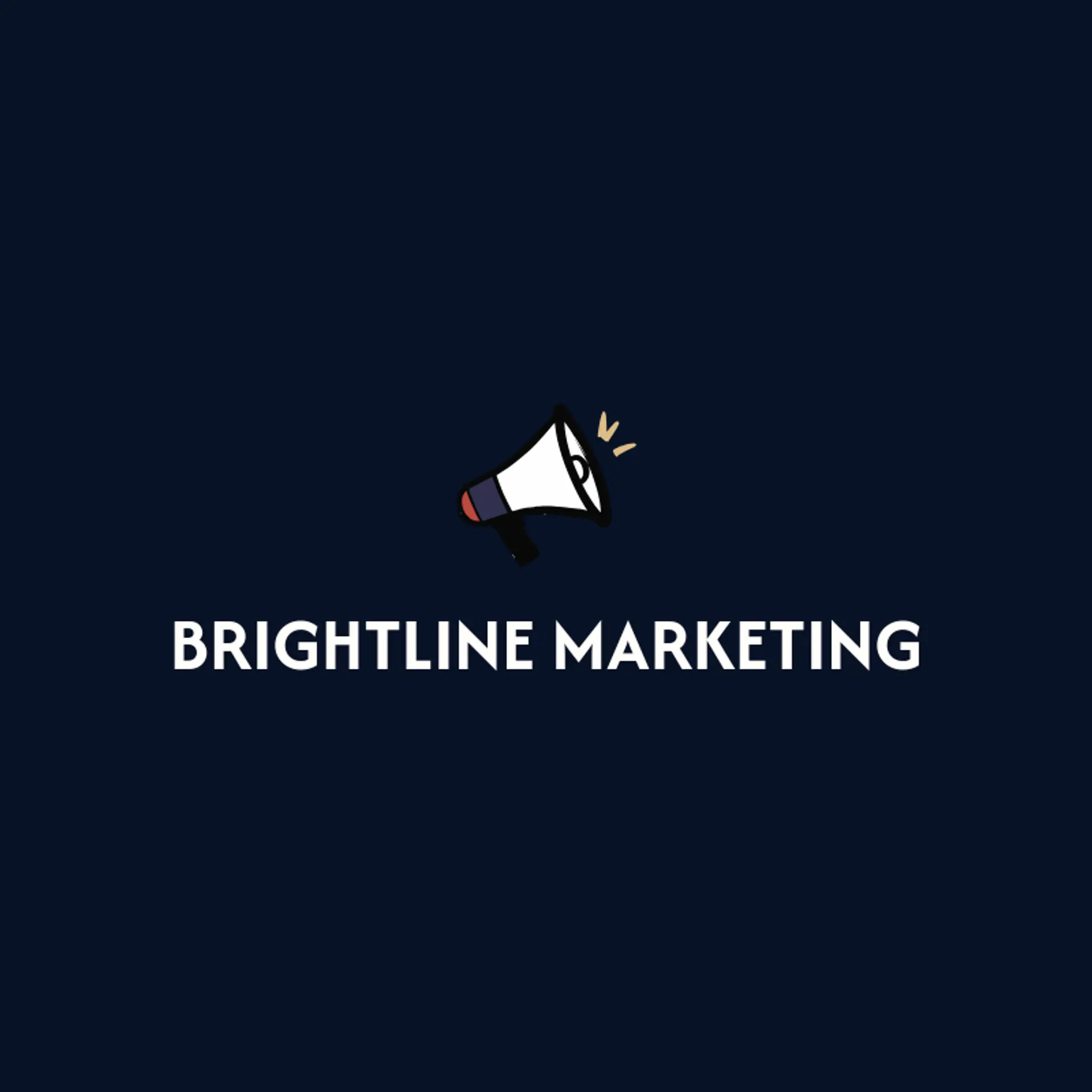 Brightline Marketing logo for marketing
