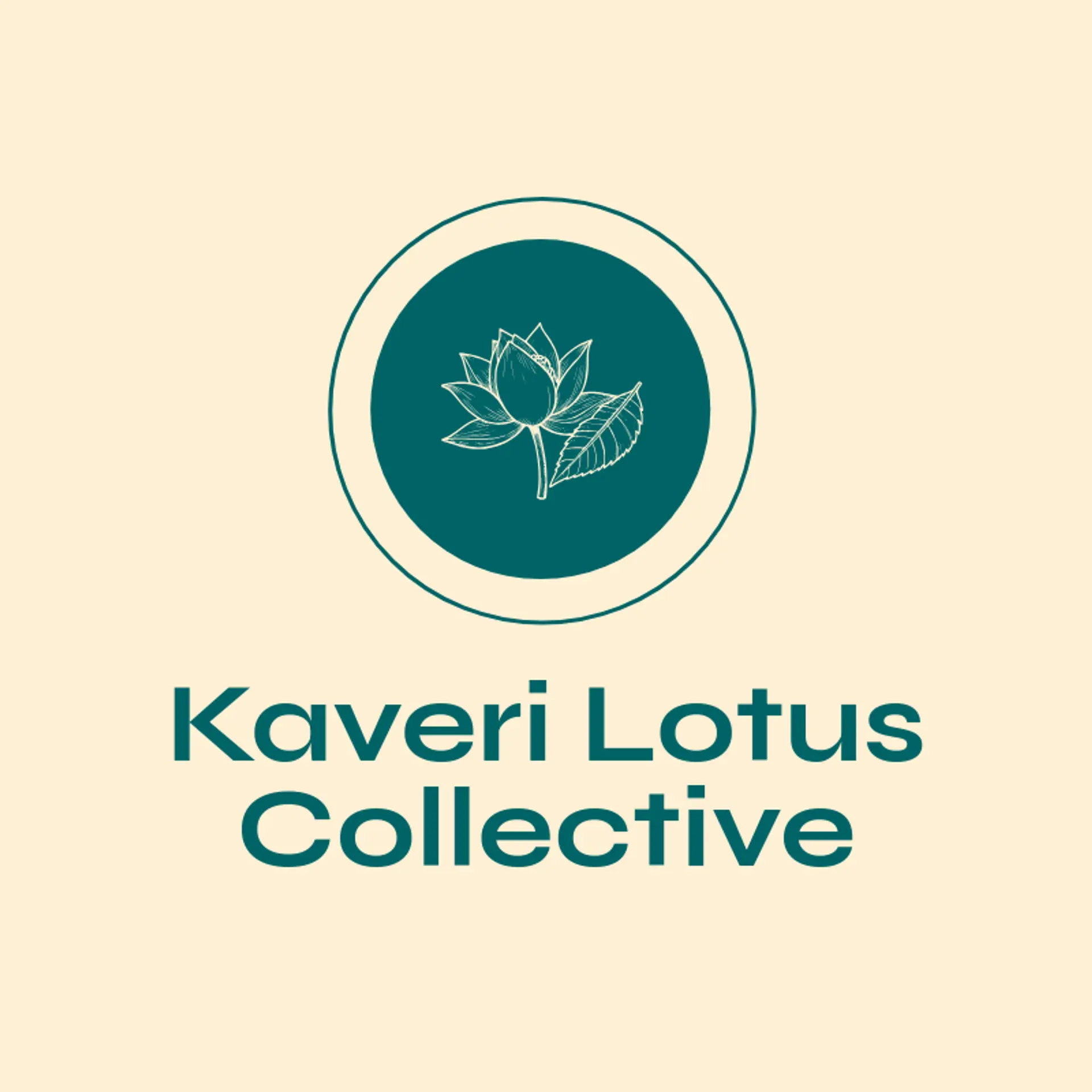 Kaveri Lotus Collective logo for tamil