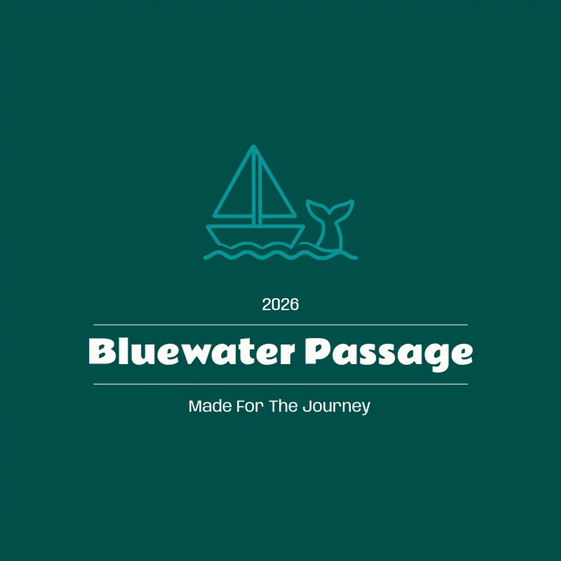 Bluewater Passage logo for wave