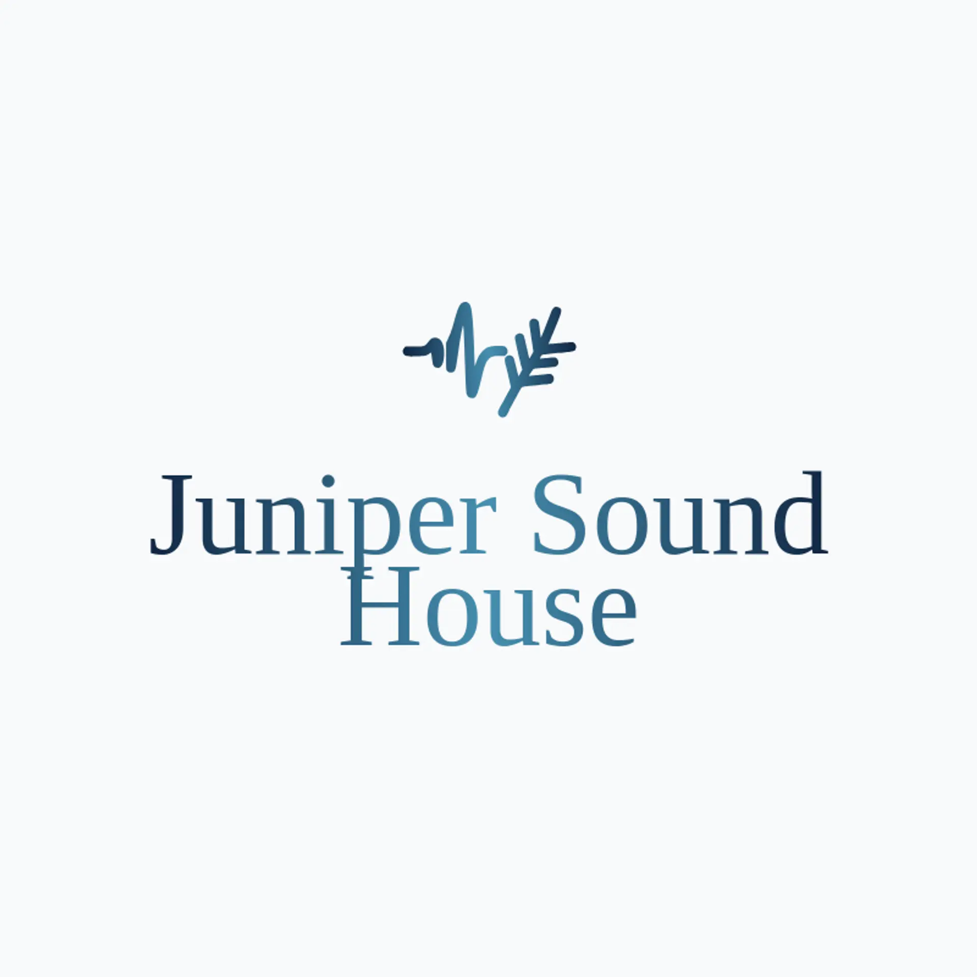 Juniper Sound House logo for recording
