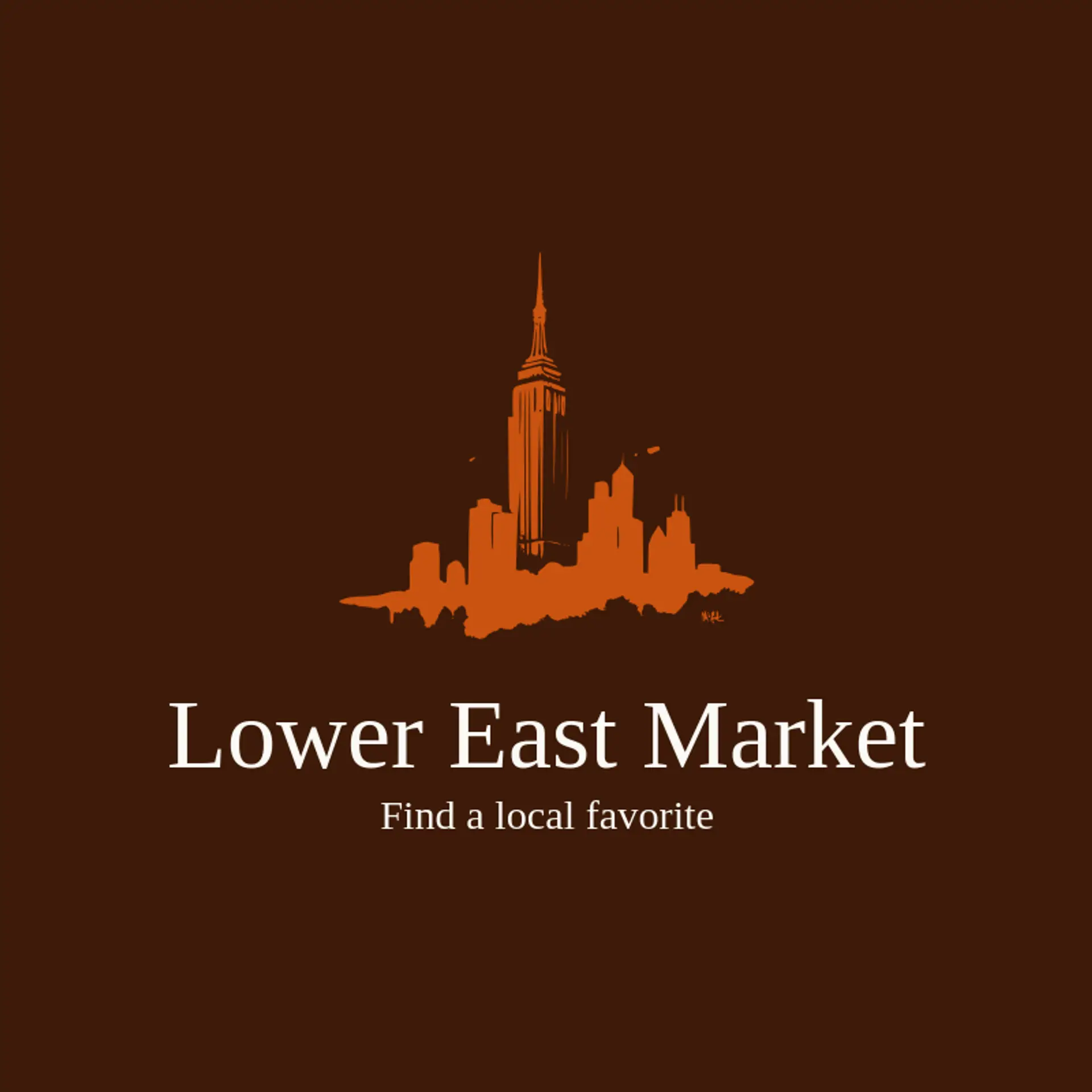 Lower East Market logo for new york