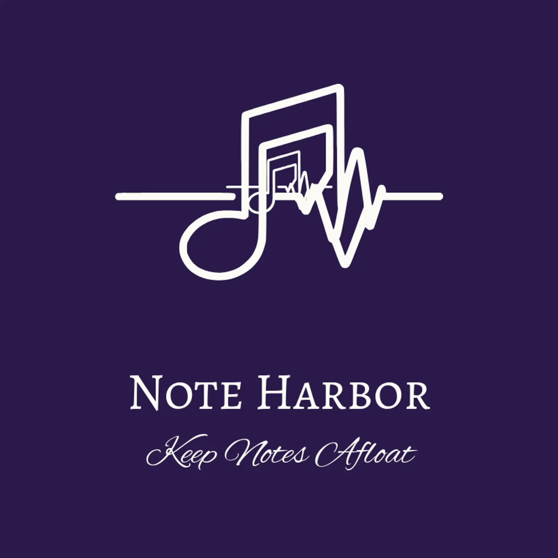 Note Harbor logo for sound