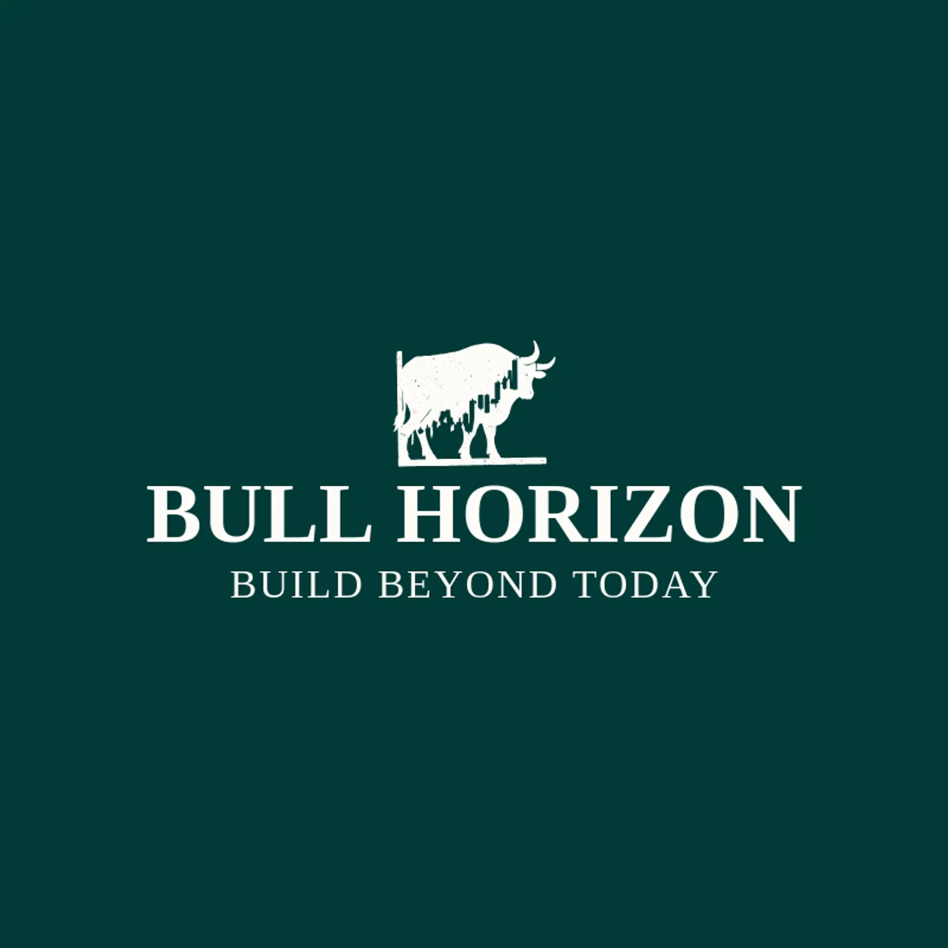 Bull Horizon logo for stock market