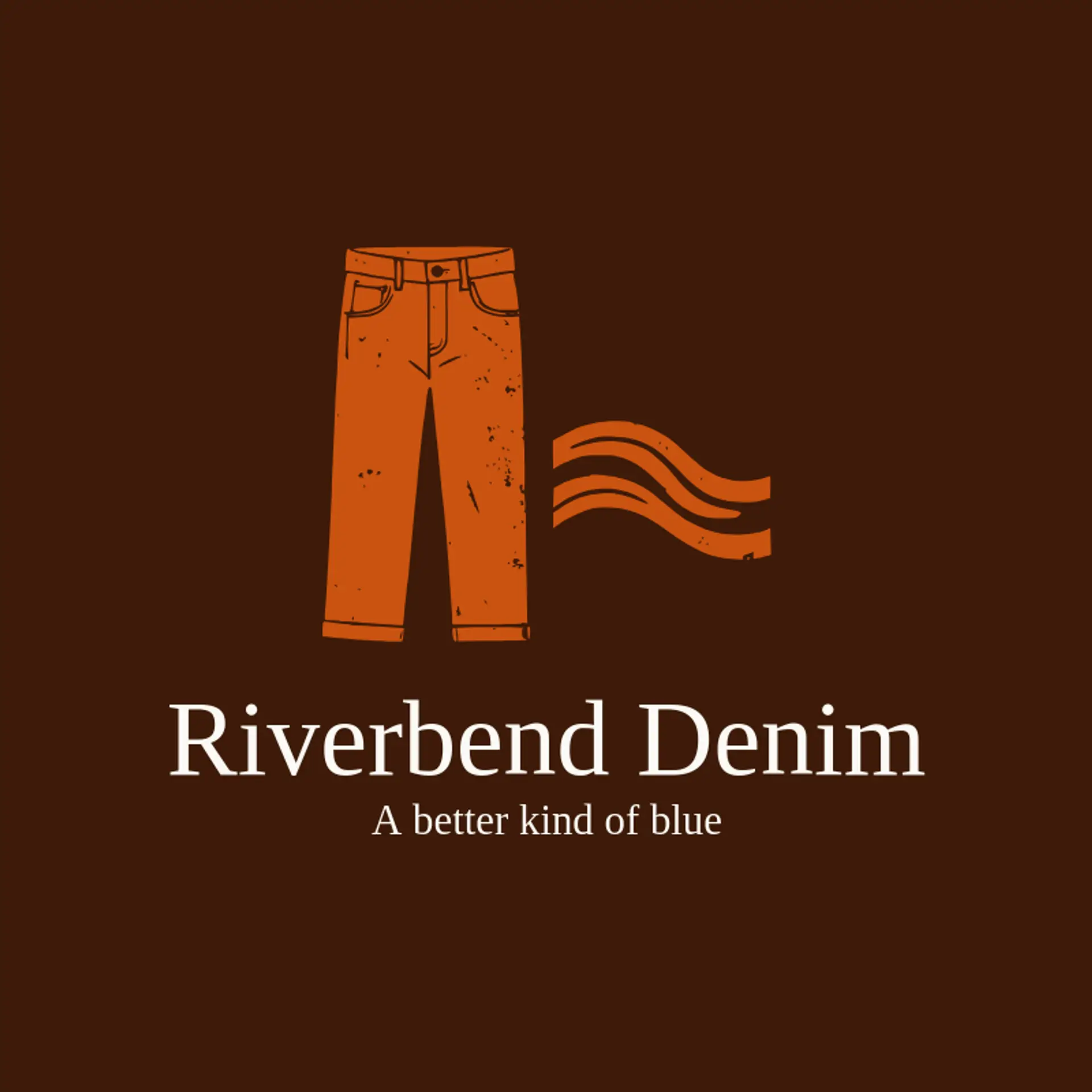 Riverbend Denim logo for denim