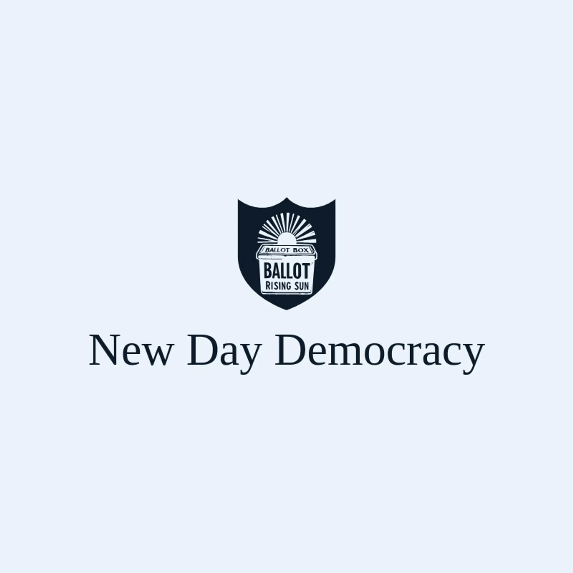New Day Democracy logo for democracy