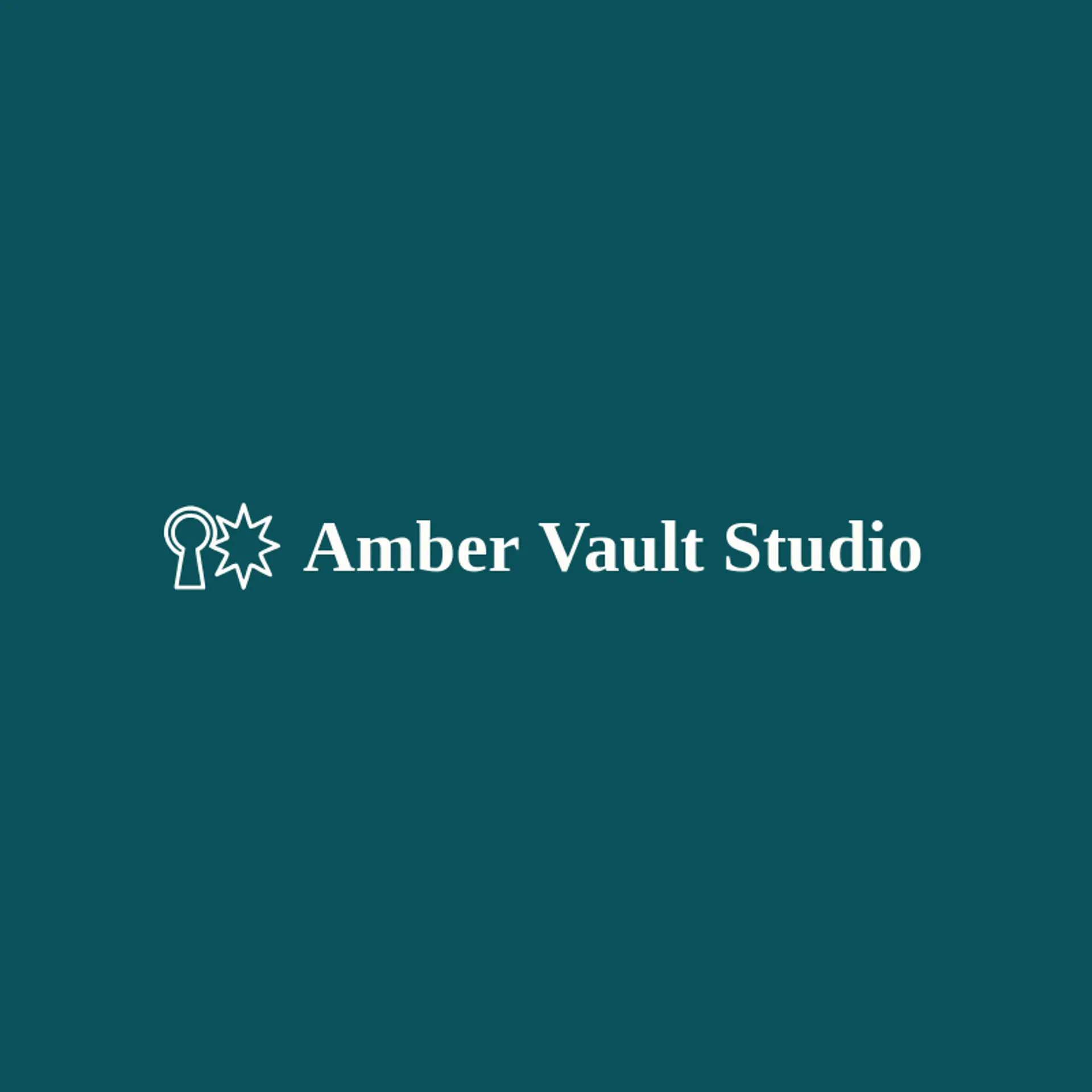 Amber Vault Studio logo for vault