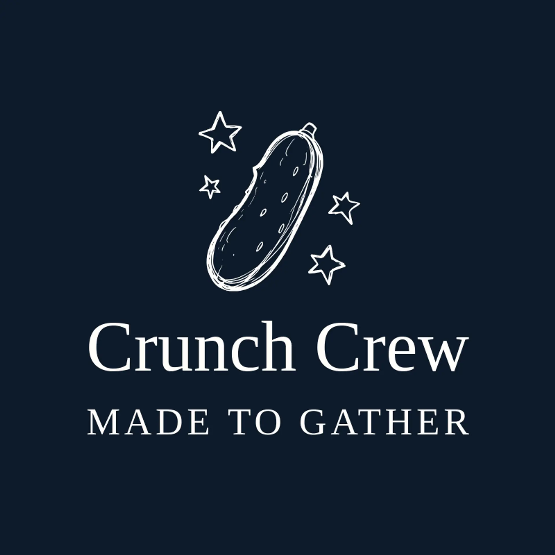 Crunch Crew logo for pickle