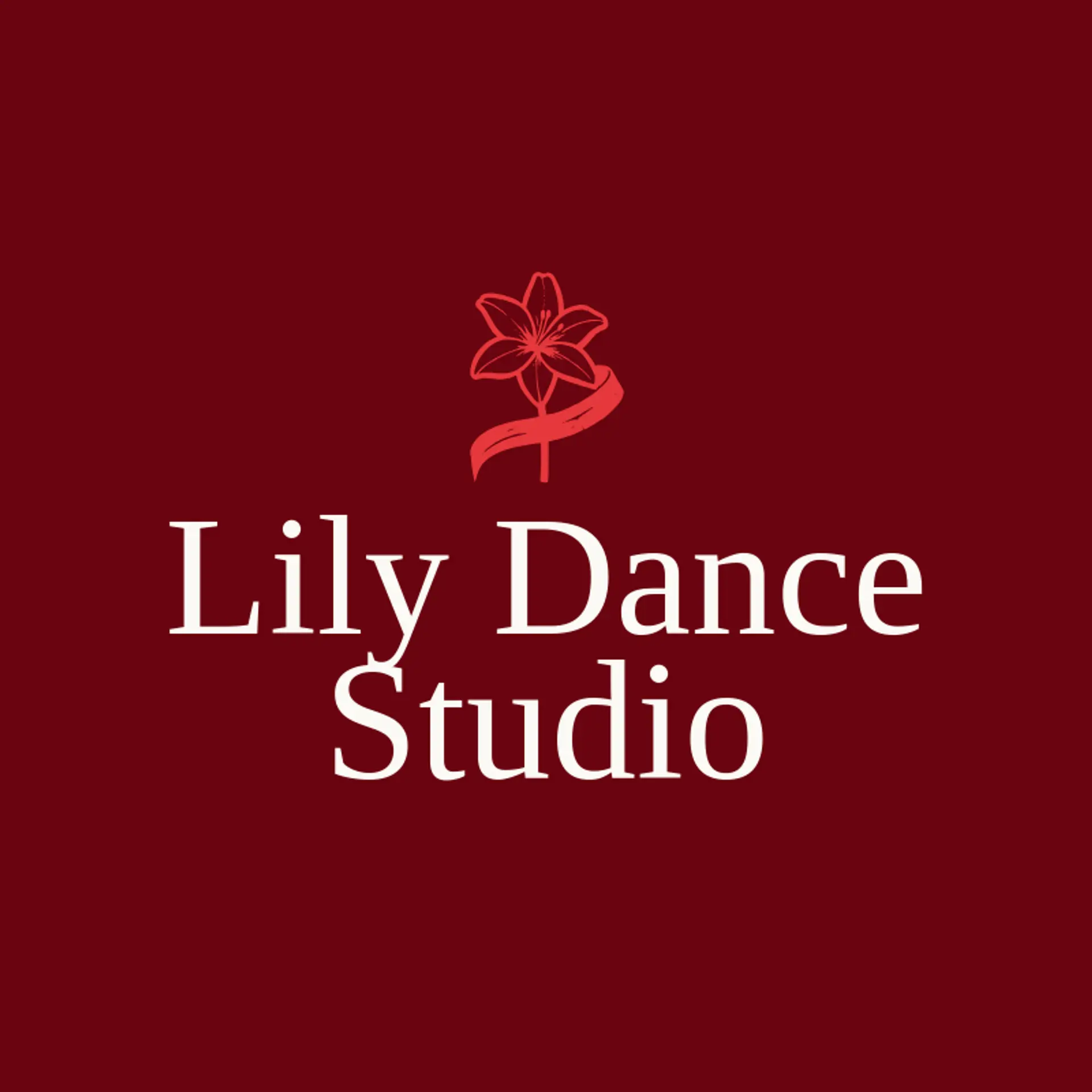 Lily Dance Studio logo for lily