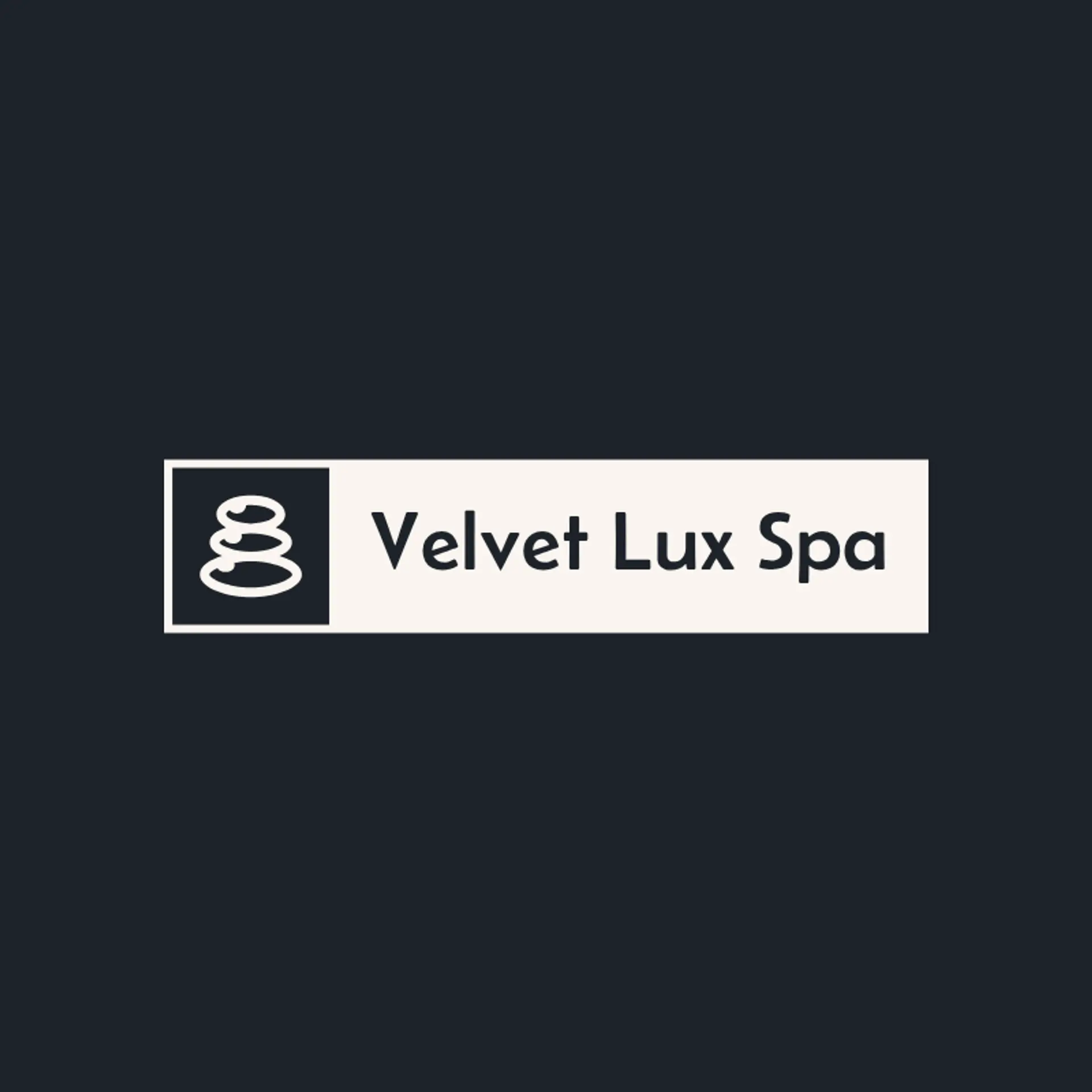 Velvet Glow Spa logo for salon and spa