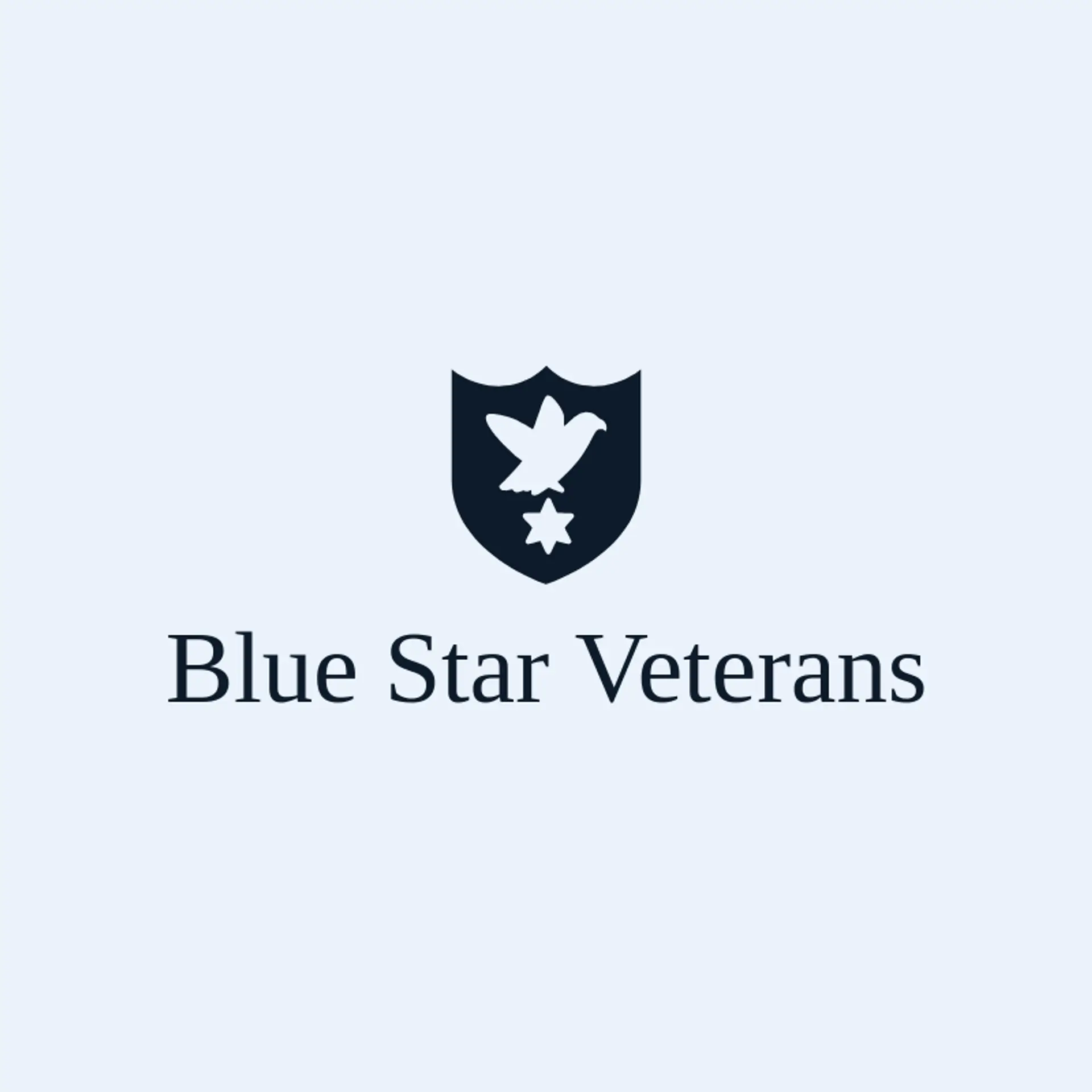 Blue Star Veterans logo for veteran