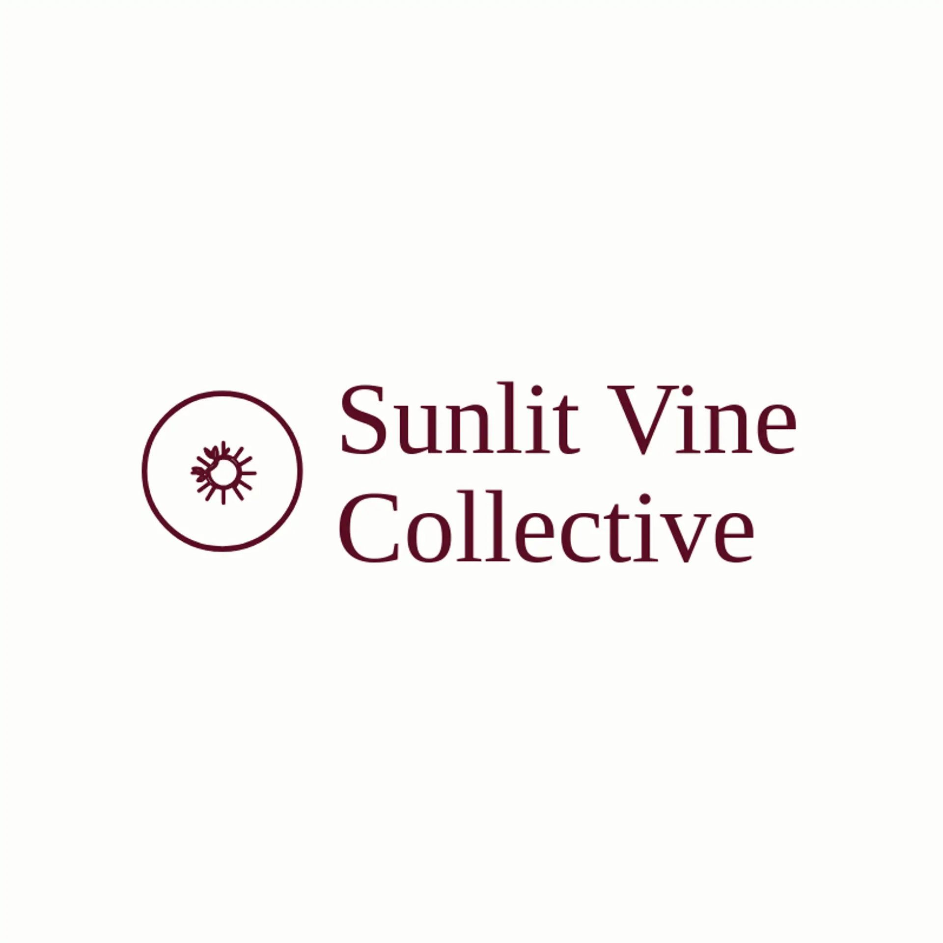 Sunlit Vine Collective logo for jungle