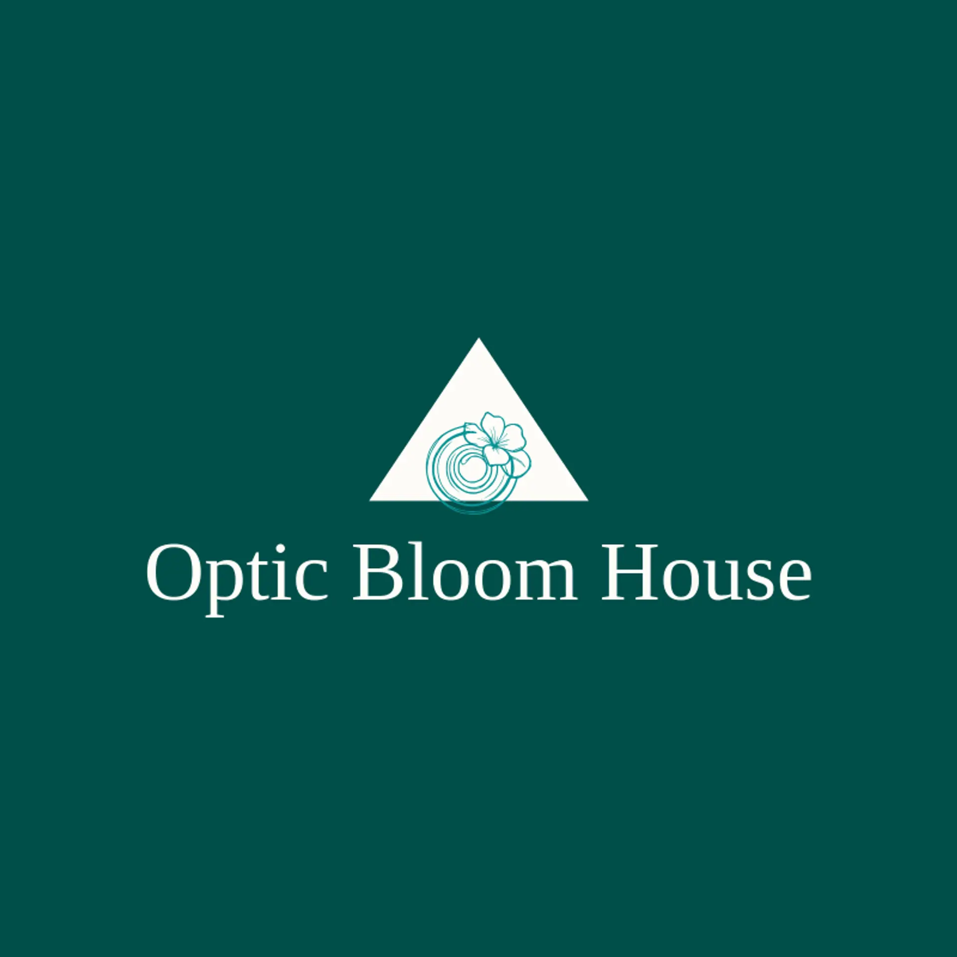 Optic Bloom House logo for lens