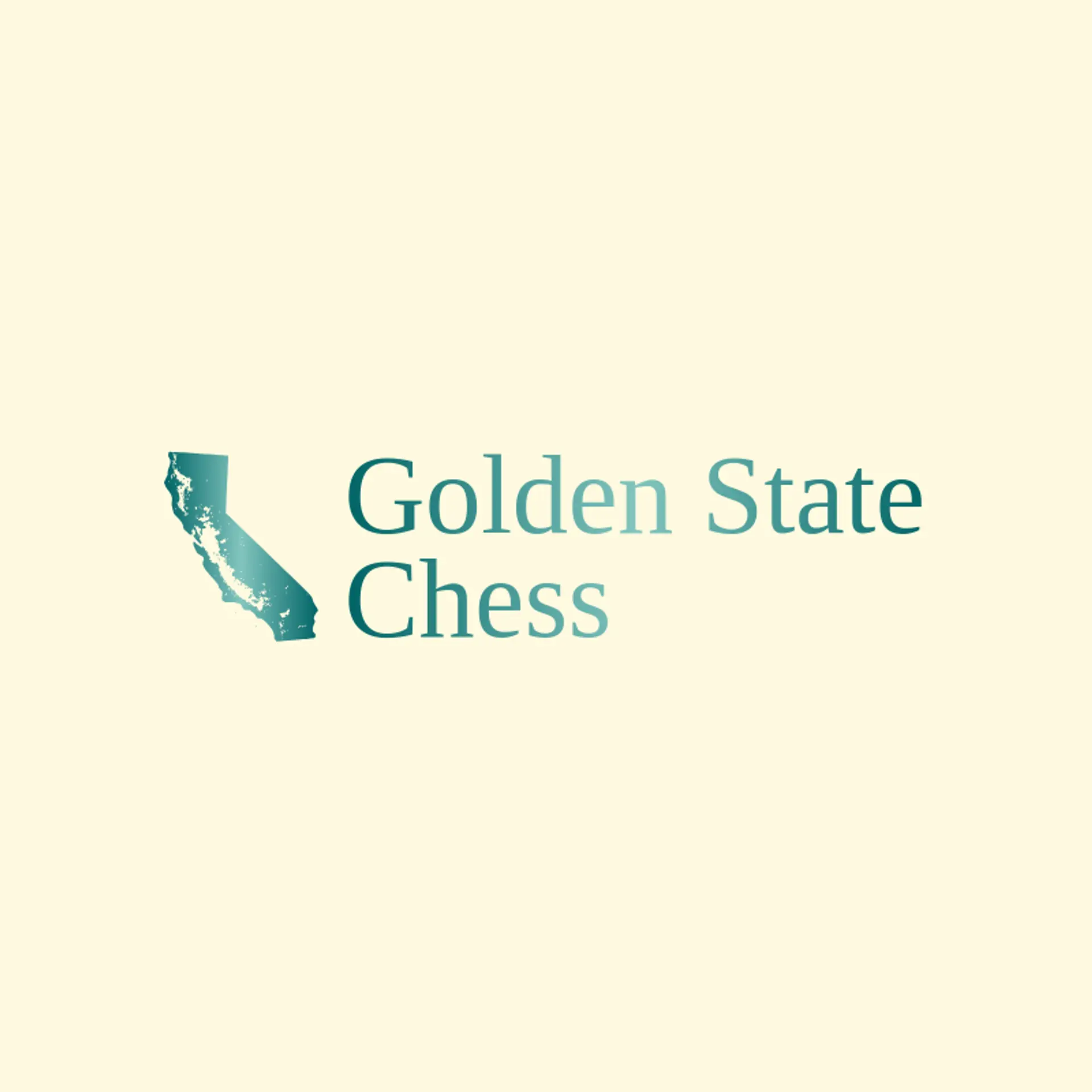 Golden State Chess logo for california