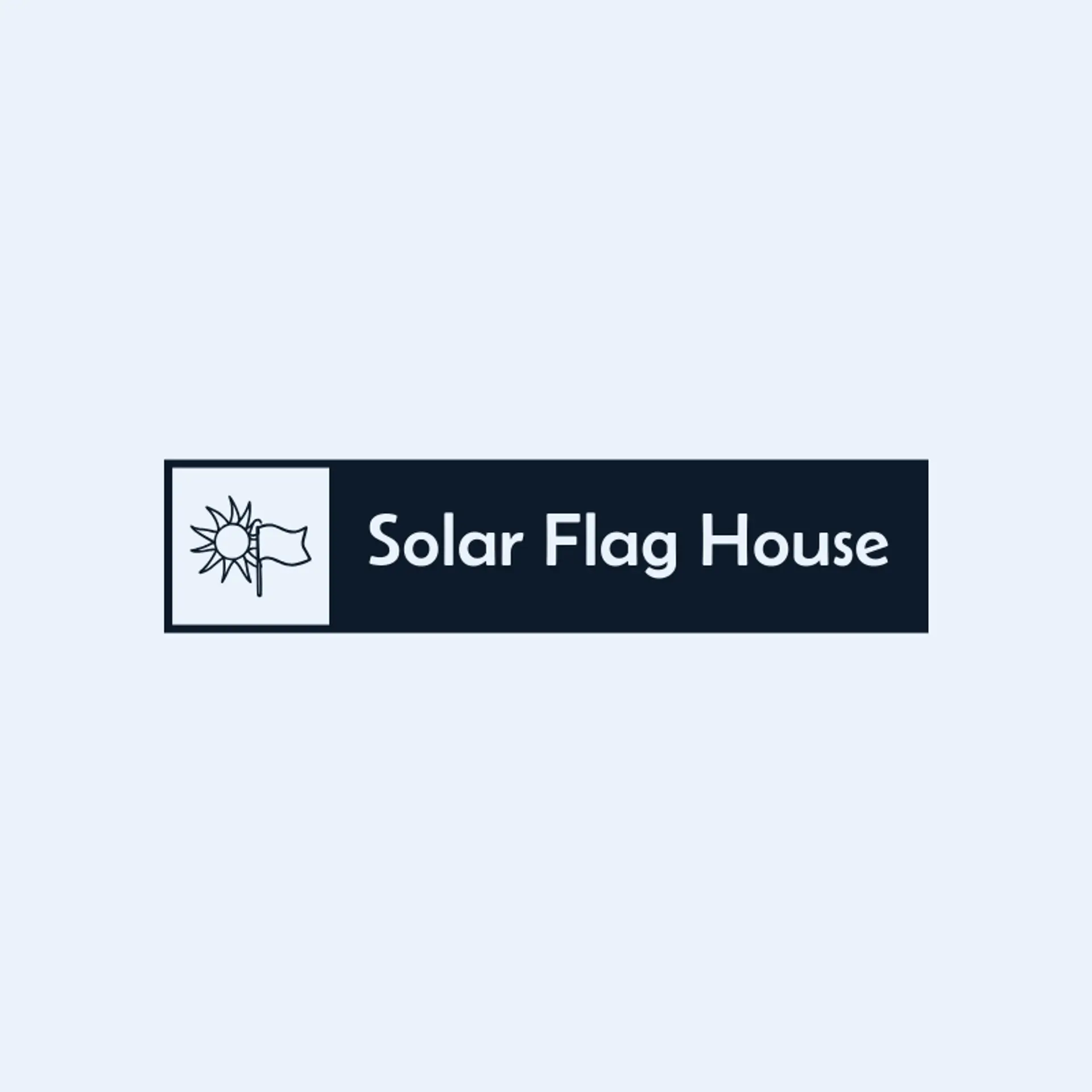 Solar Flag House logo for flag