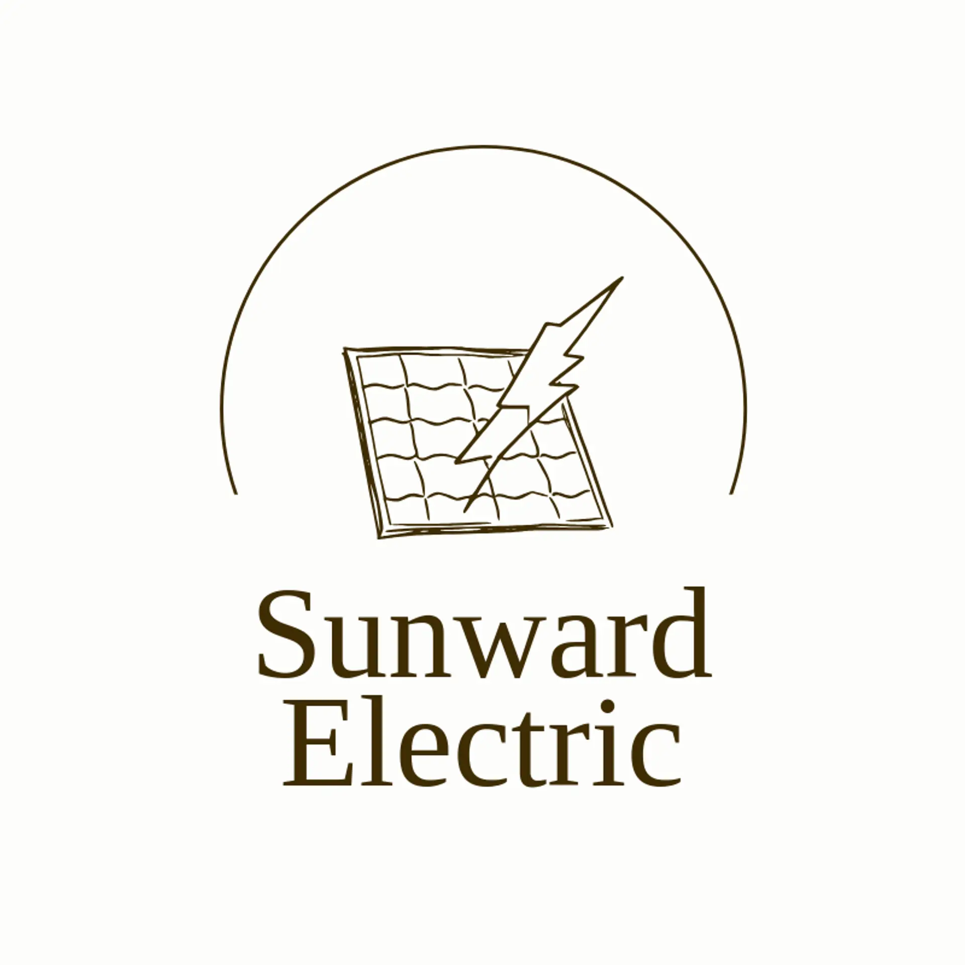Sunward Electric logo for solar panel