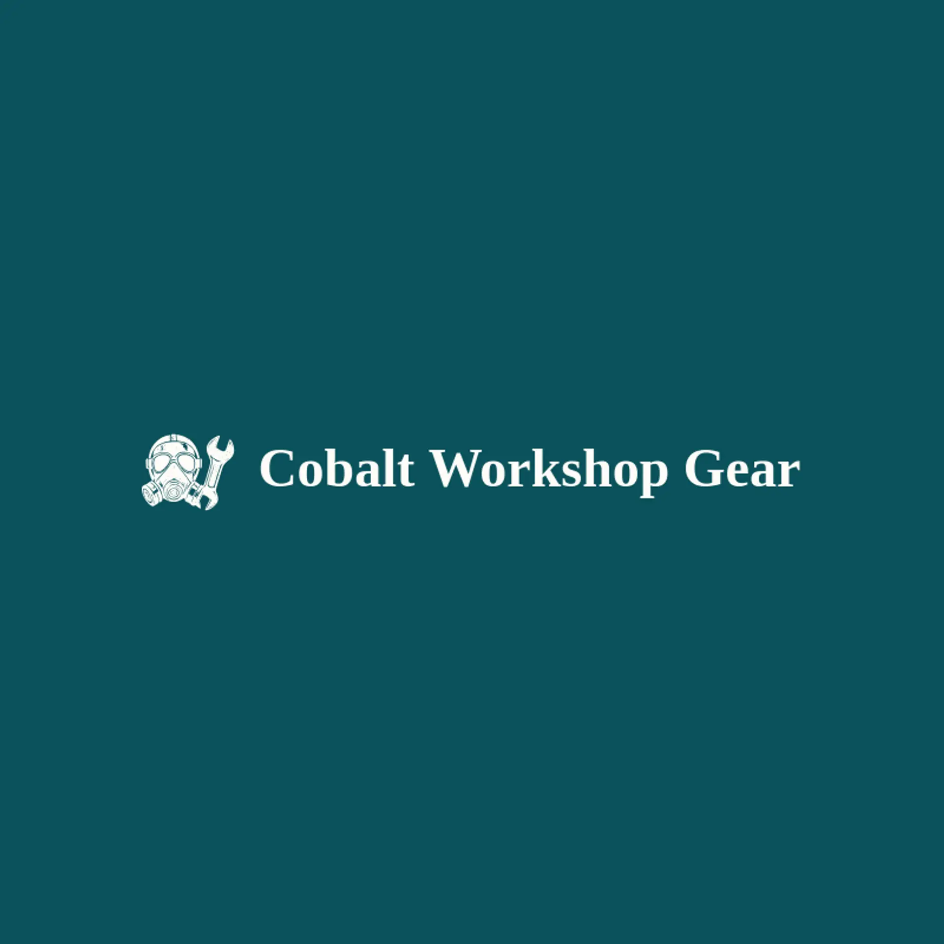 Cobalt Workshop Gear logo for gas mask