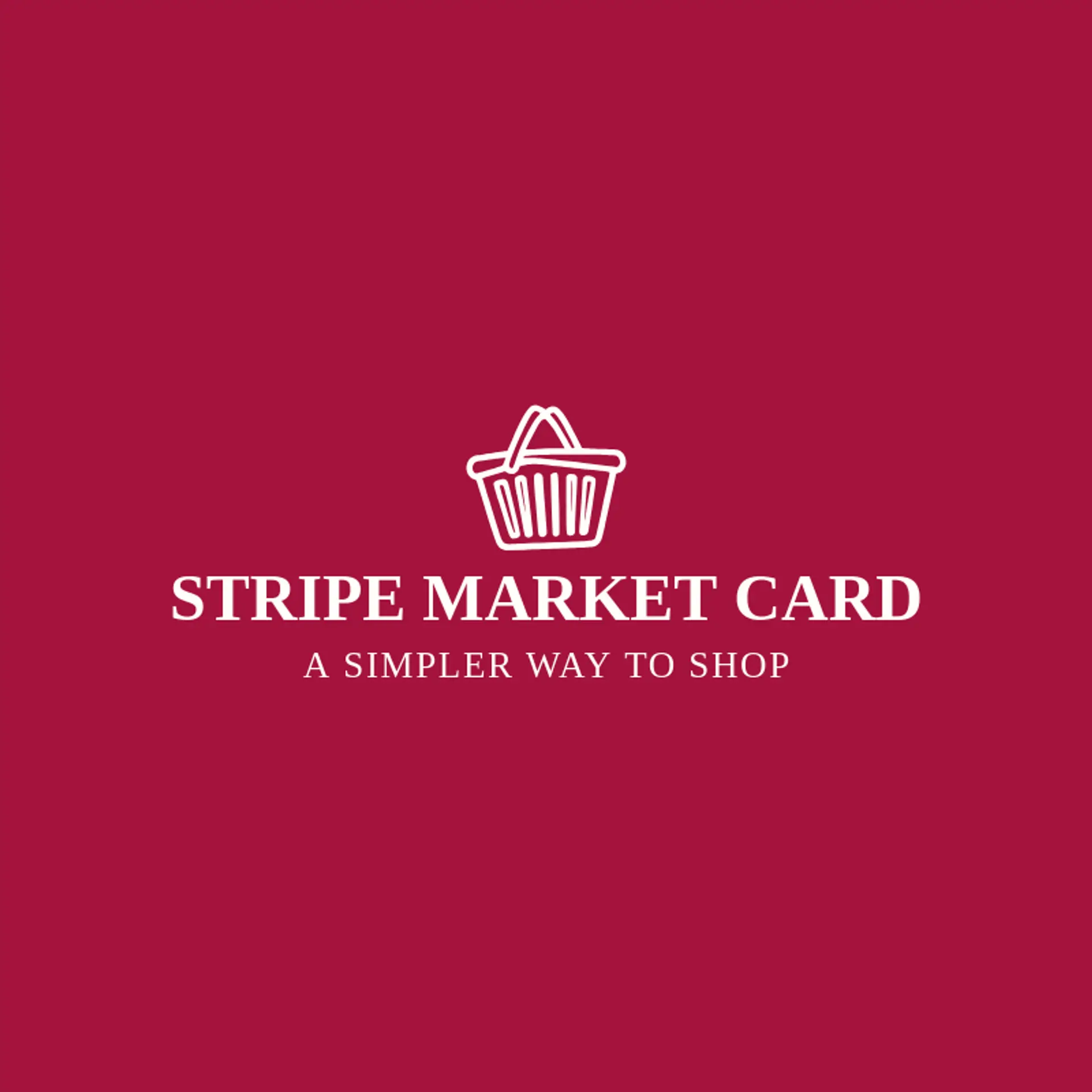 Stripe Market Card logo for stripe