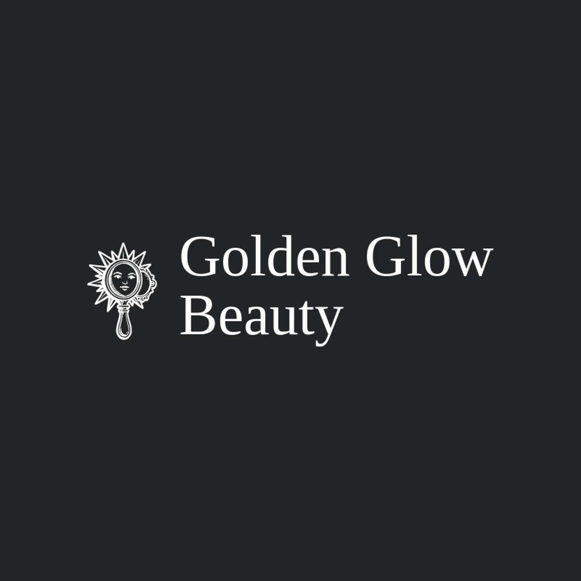 Golden Glow Beauty logo for sunshine