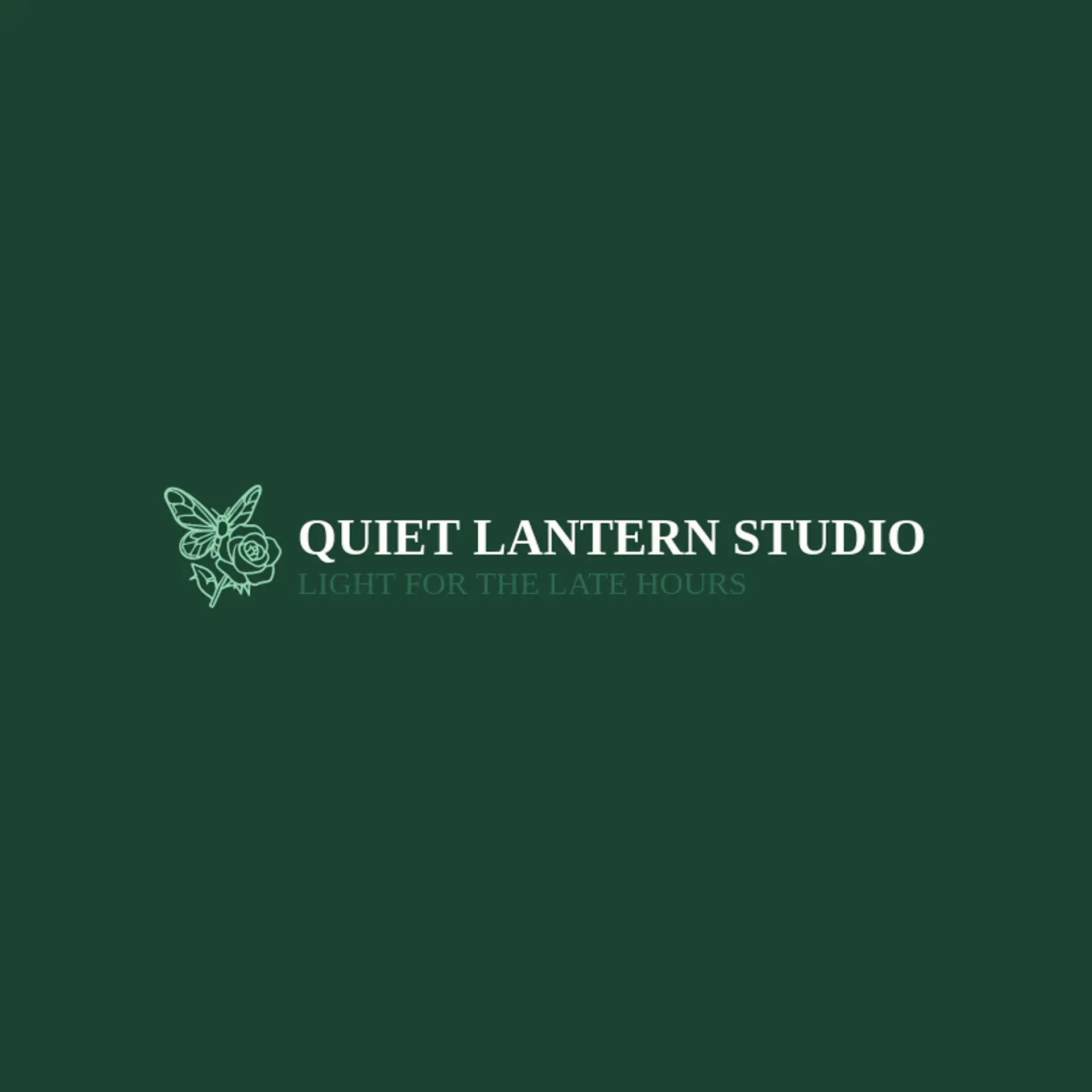 Quiet Lantern Studio logo for moth