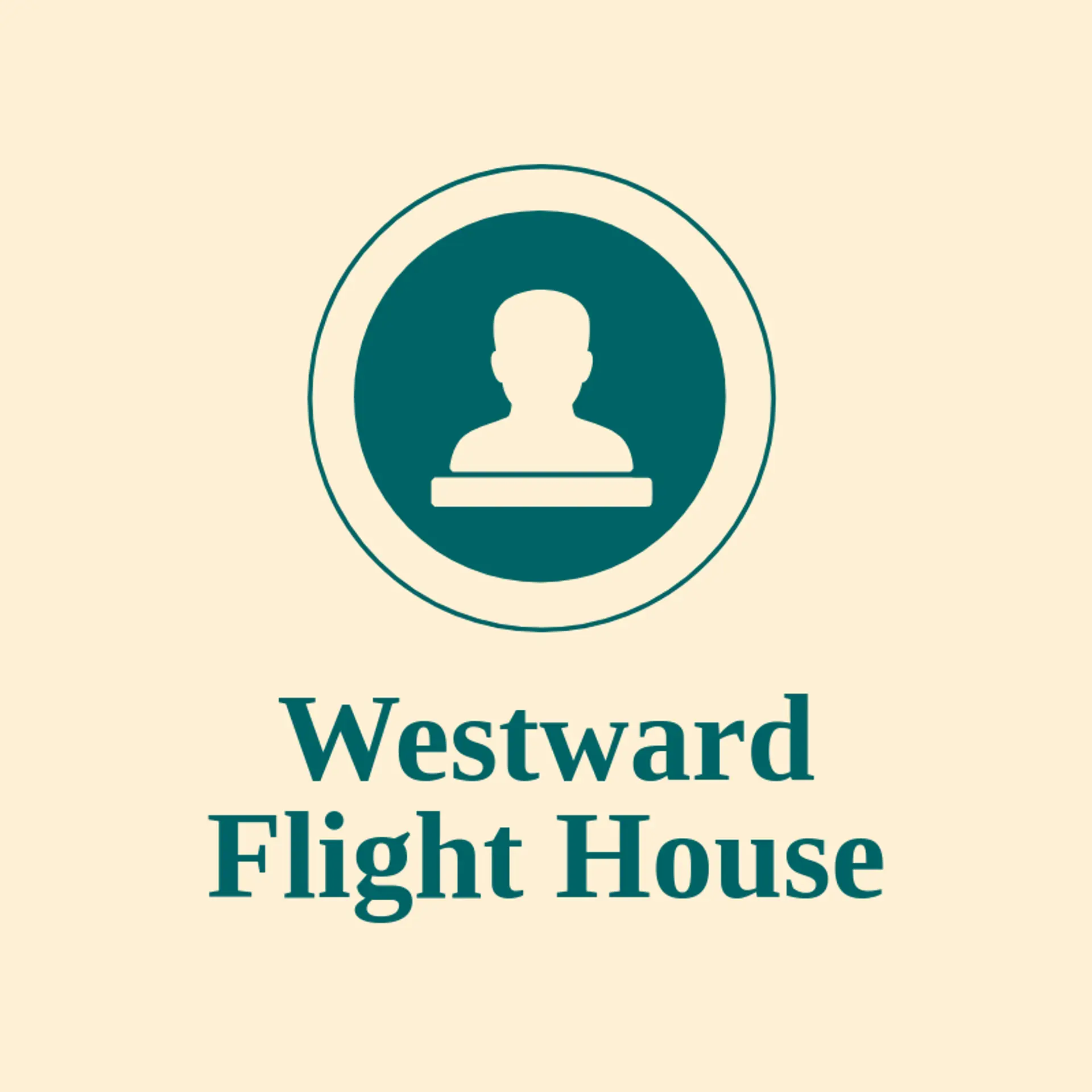 Westward Flight House logo for aviator