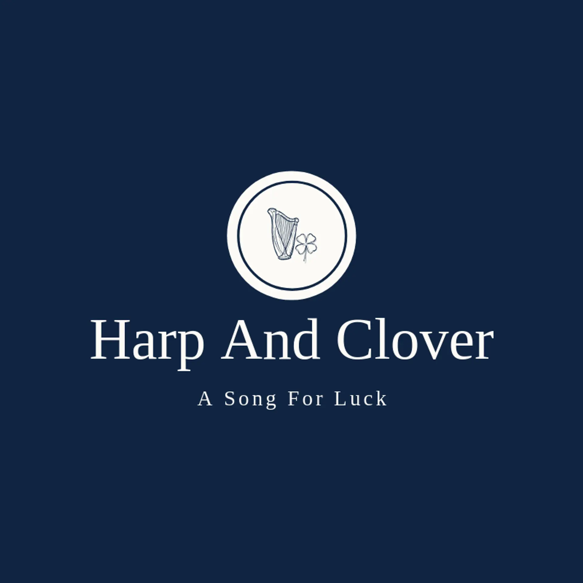 Harp And Clover logo for clover