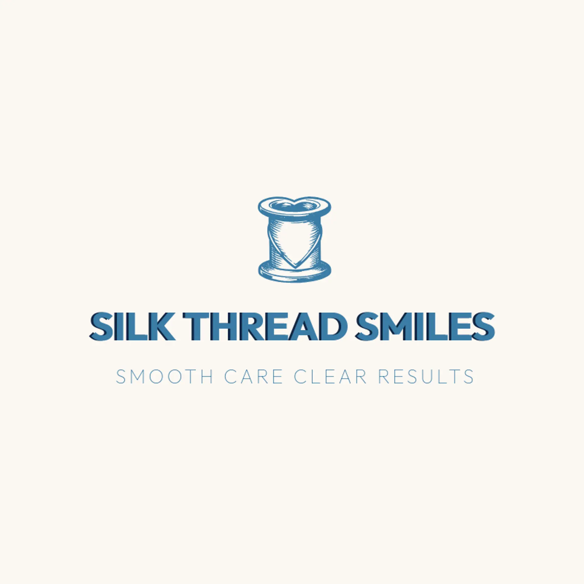 Silk Thread Smiles logo for dental