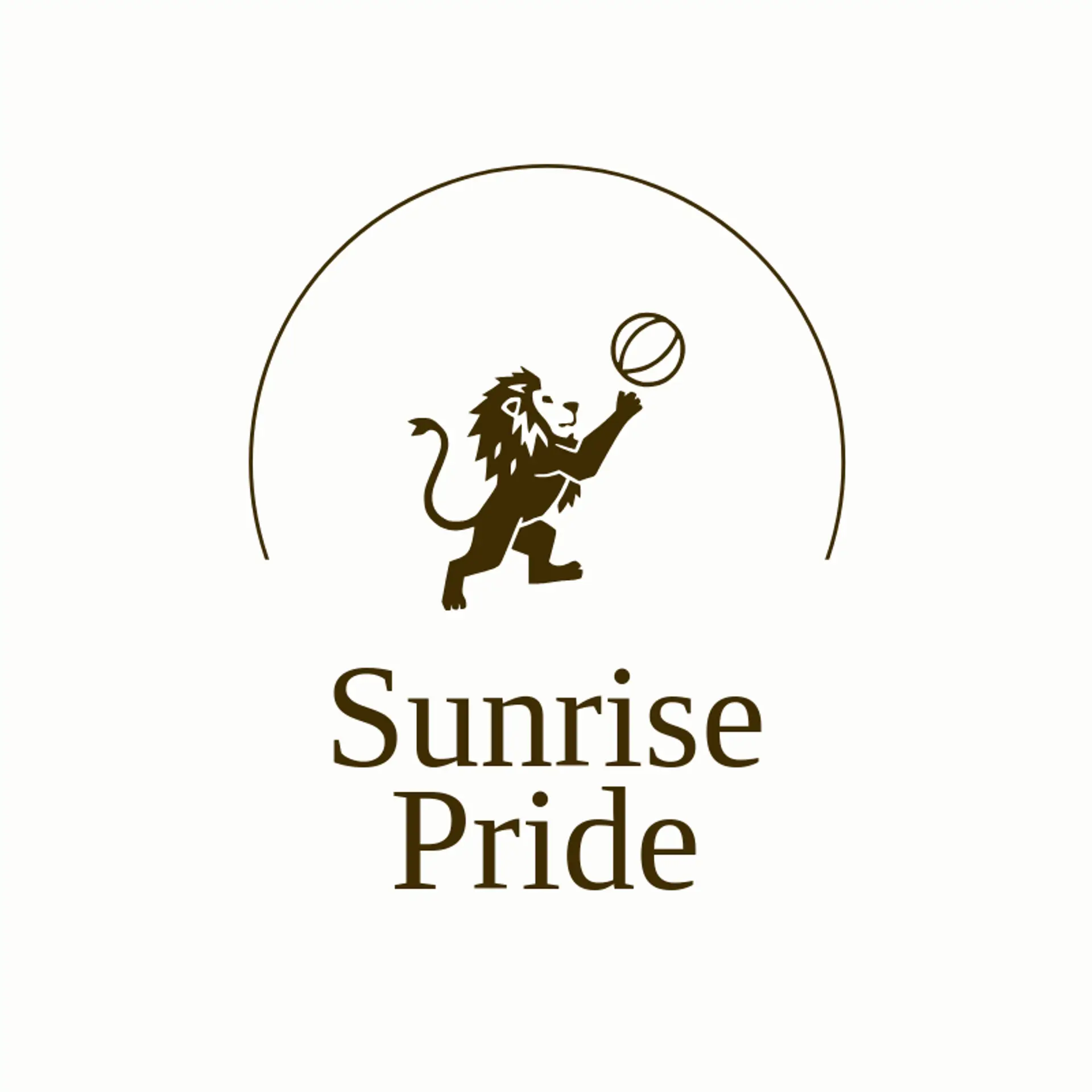 Sunrise Pride logo for lion king