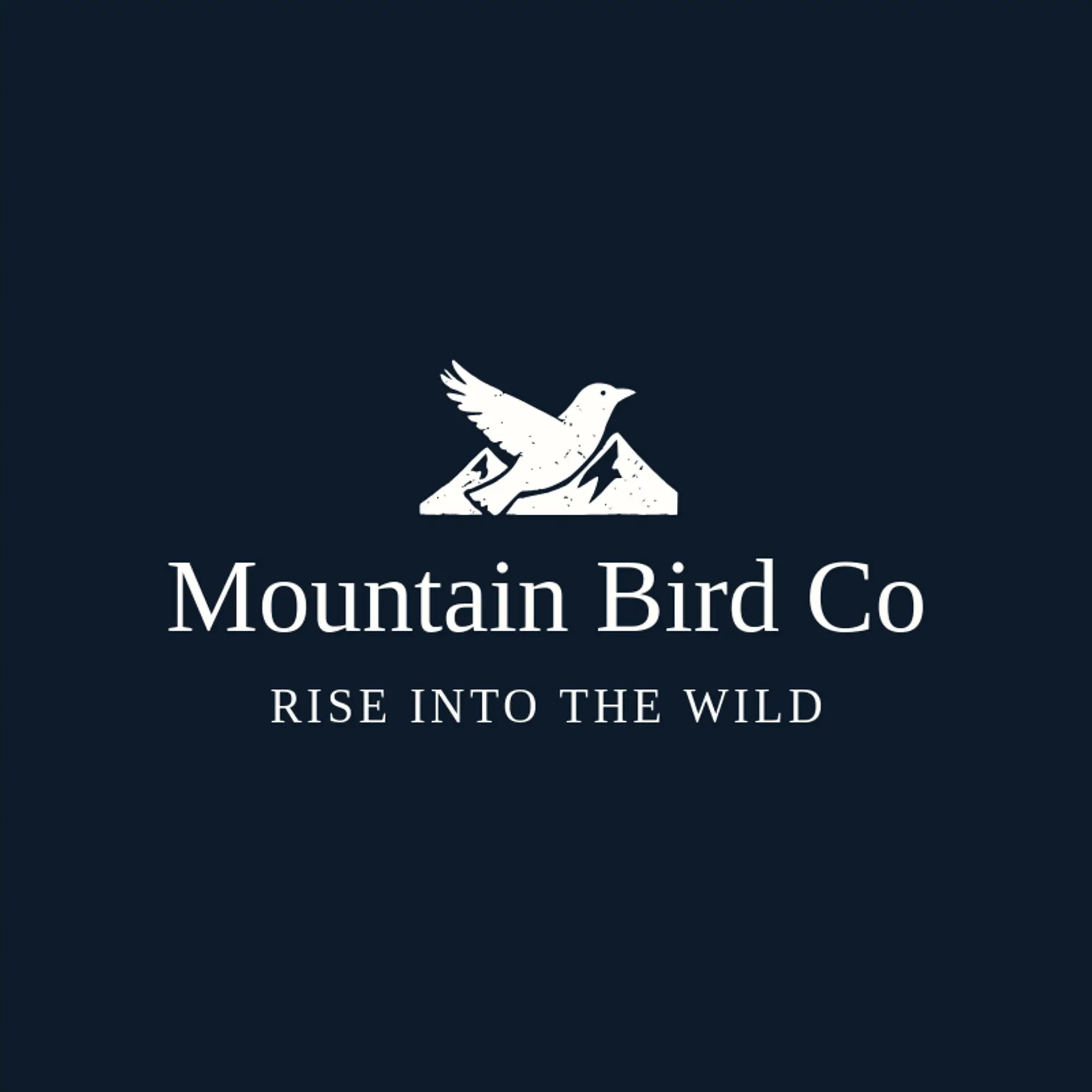 Mountain Bird Co logo for wing