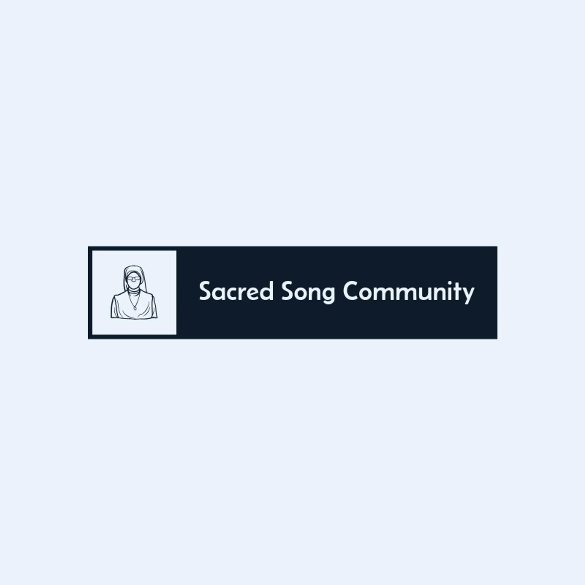 Sacred Song Community logo for catholic