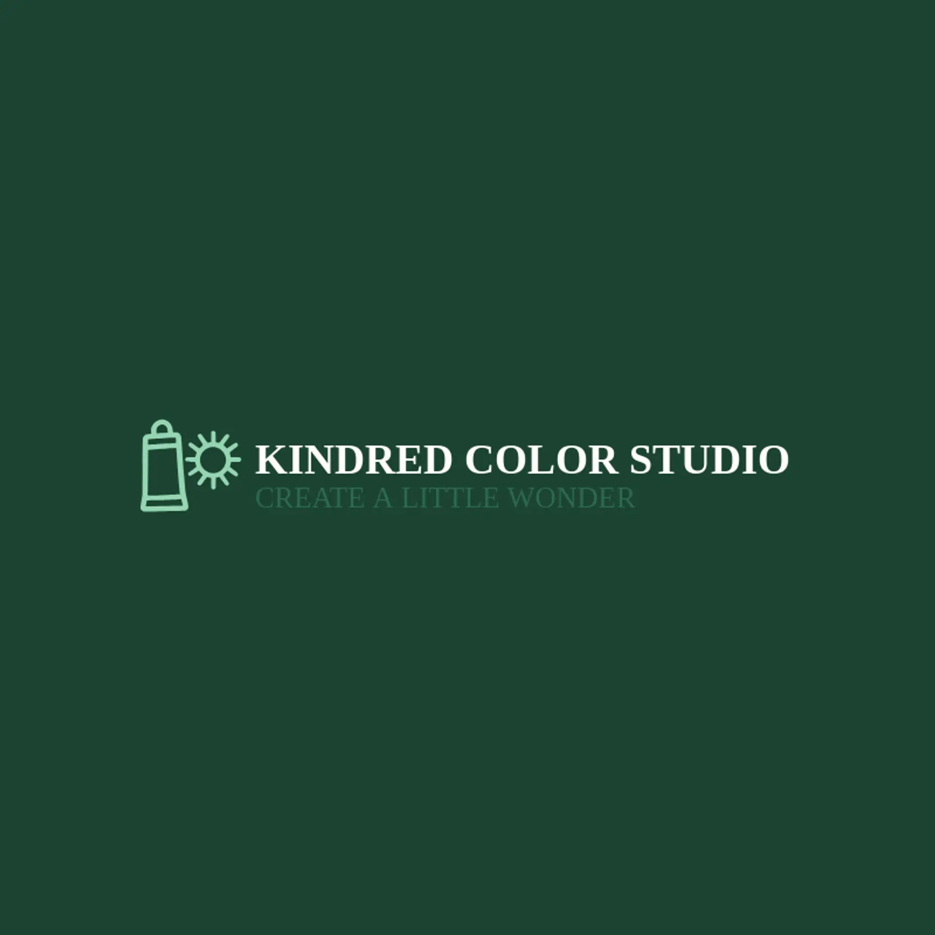 Kindred Color Studio logo for artistic