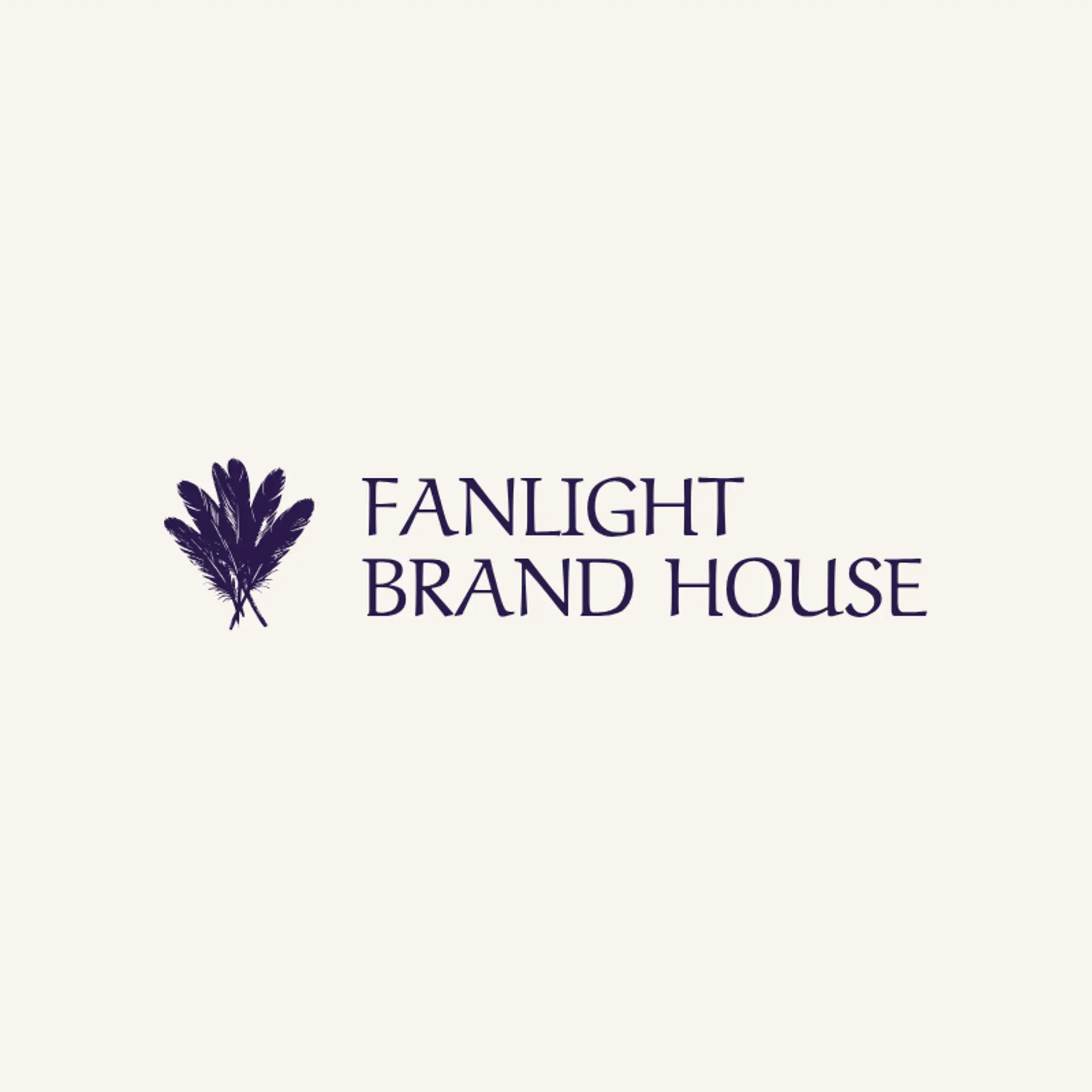 Fanlight Brand House logo for peacock