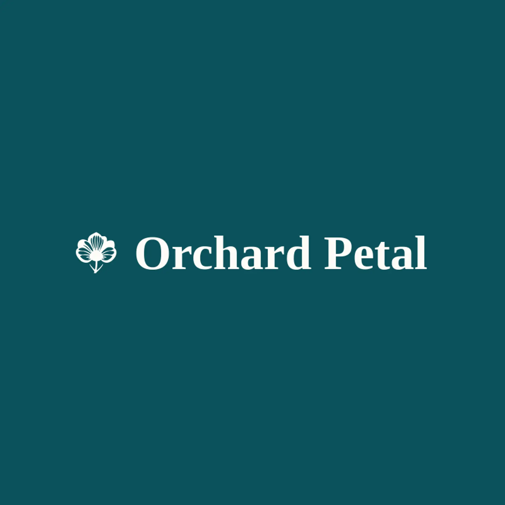 Orchard Petal logo for bloom
