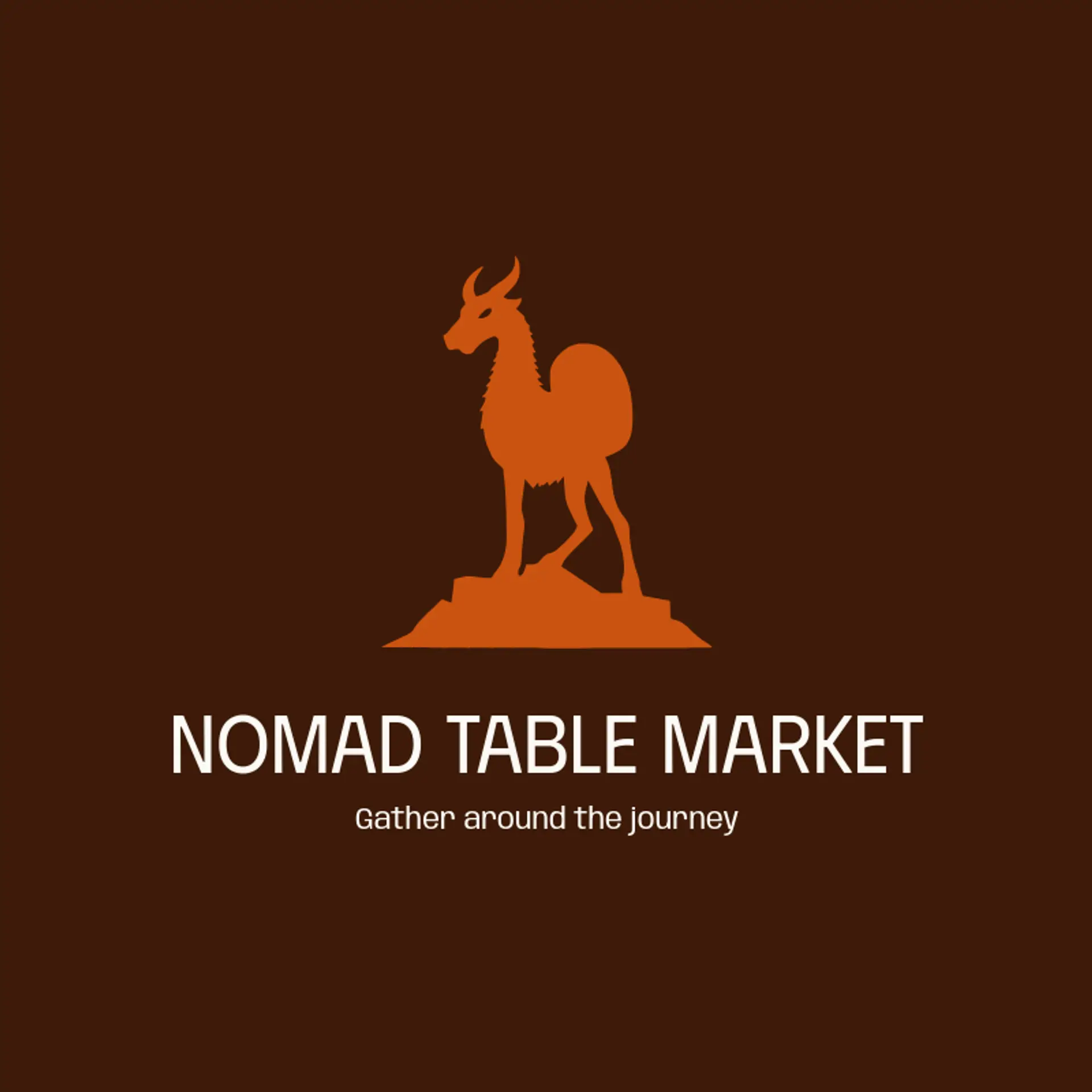 Nomad Table Market logo for camel